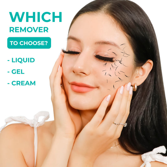 Liquid, Gel, Cream Lash Remover: Which is the one for you?