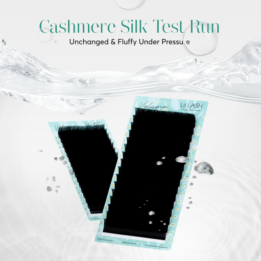 Cashmere Silk Lashes: Strongest curl & Fluffy Under Pressure