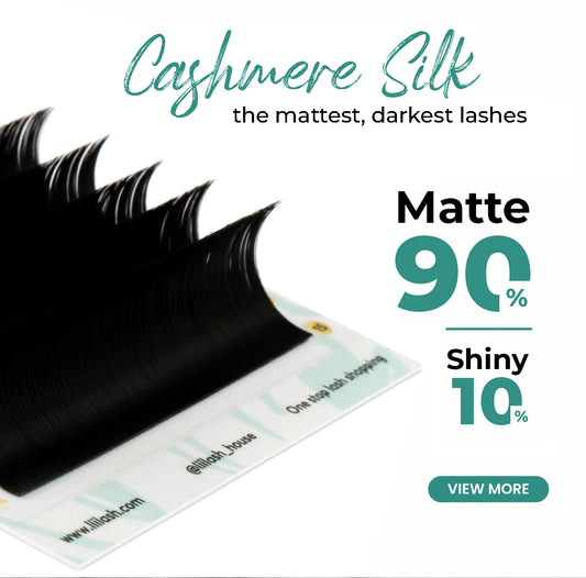 Cashmere Silk Lashes: Introducing The Darkest, Mattest Lashes!