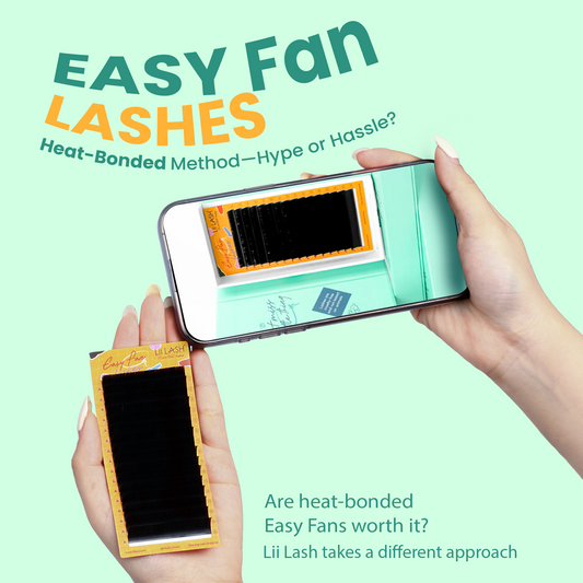 Camellia Lashes Showdown: Why Lii Lash Trusts Glue-Bonded Over Heat-Bonded