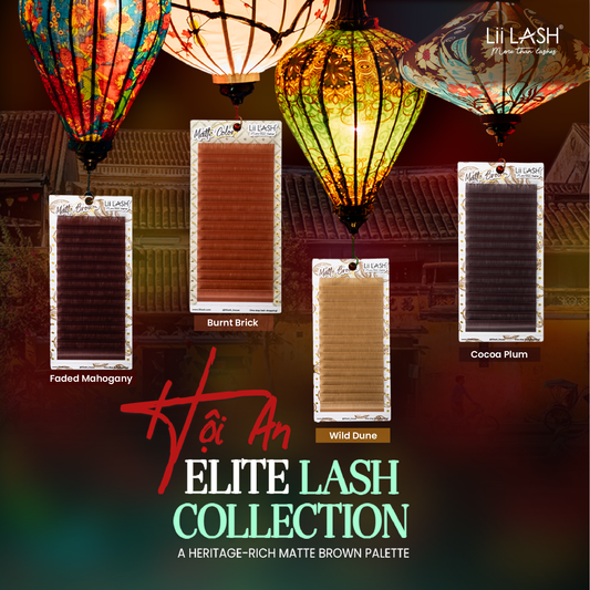 Hoi An Matte Brown Lashes Collection: A Heritage-Rich Lash Palette
