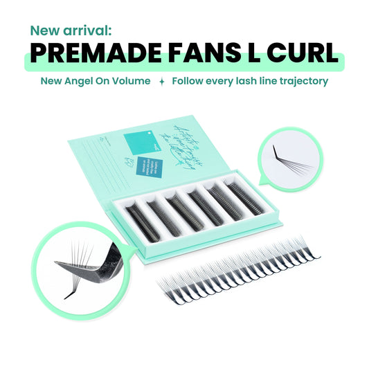 Premade Fans L Curl: New Release Following Every Lash Line Trajectory