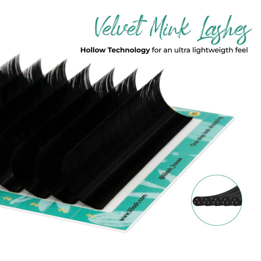 Velvet Faux Mink Lashes: The most lightweight material