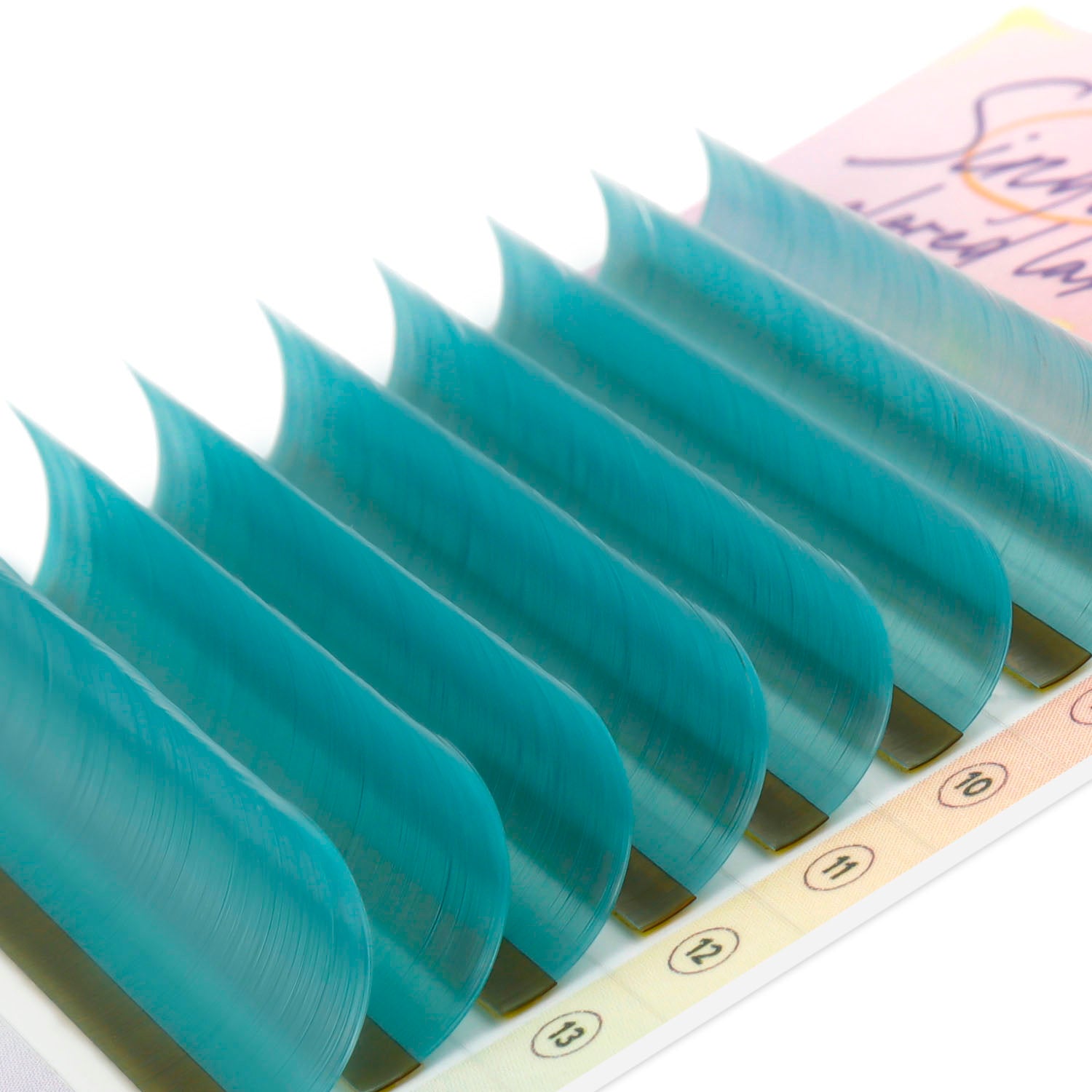 Aqua-Blue-Colored-Lashes-0.05mm-stable-curl