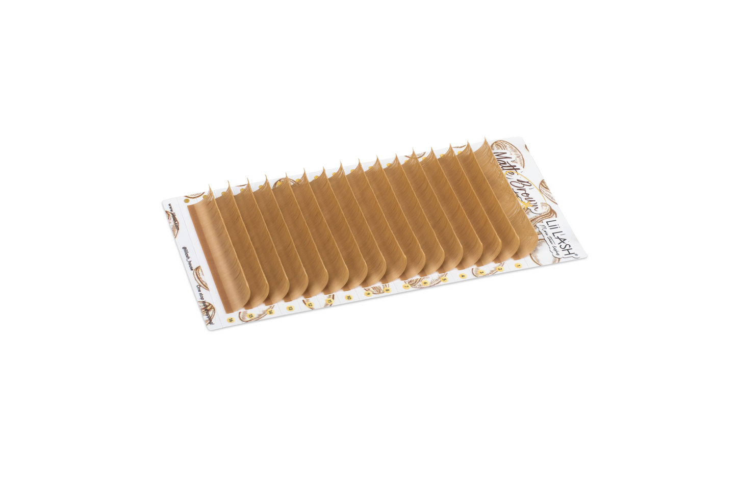 Matte Brown Lashes - Wild Dune