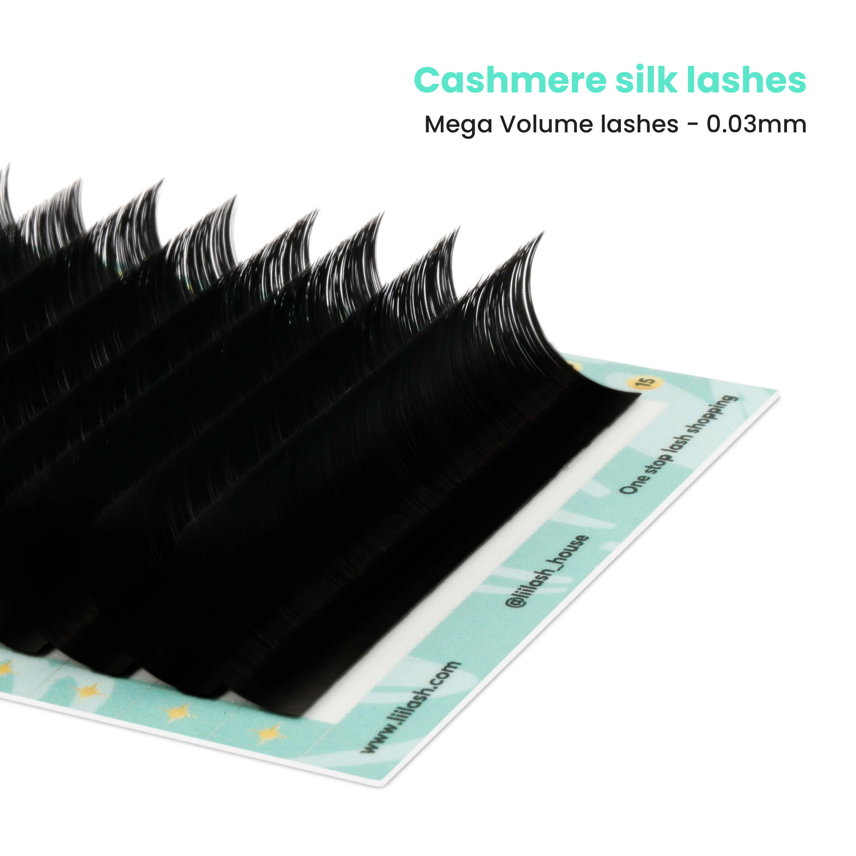 CashmereSilk-MegaVolumeLashes0.03mm wholesale premium lash extension manufacturer & retailer