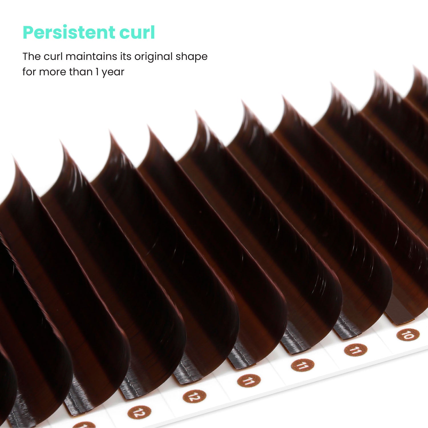 Coffee-Brown-colored-lashes-0.05mm-stable-curl