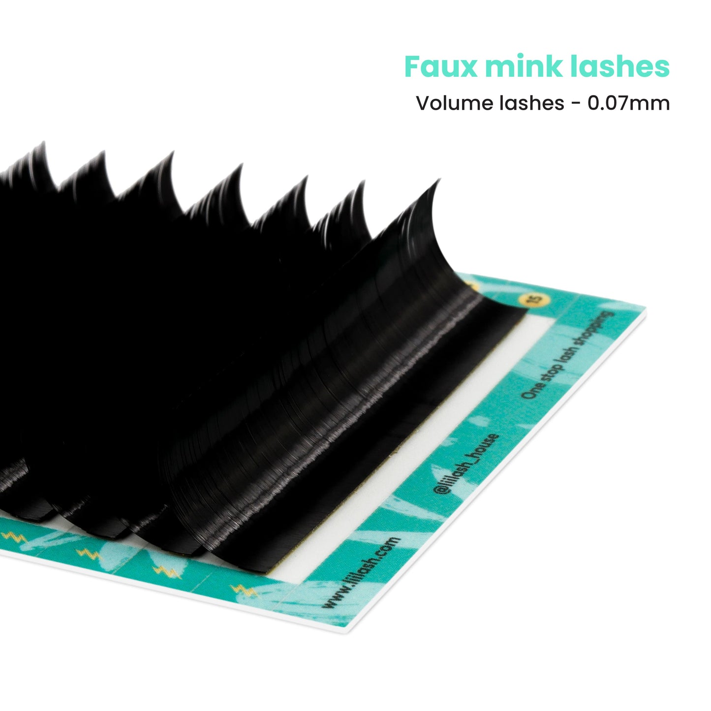 Faux Mink volume lashes 0.07mm