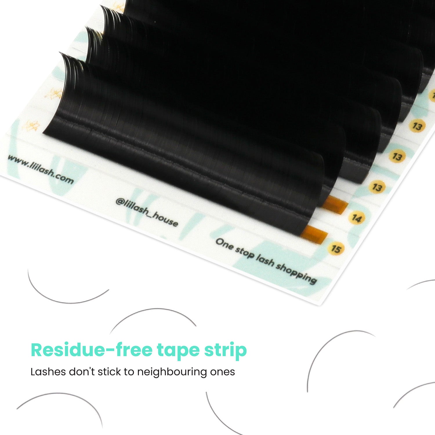 Faux-mink-classic-lashes-0.18mm-Residue-free-base