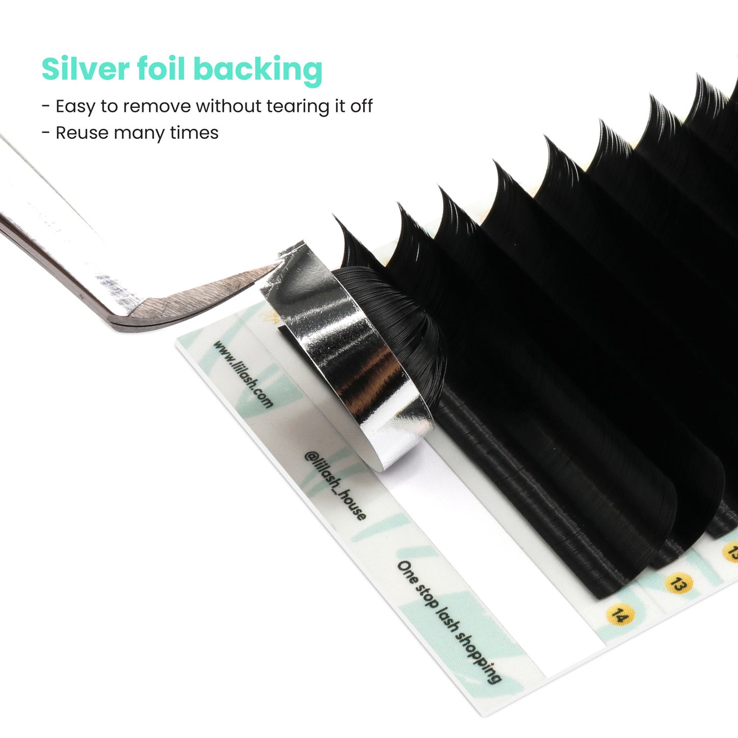 Faux-mink-classic-lashes-0.1mm-Silver-foil-backing