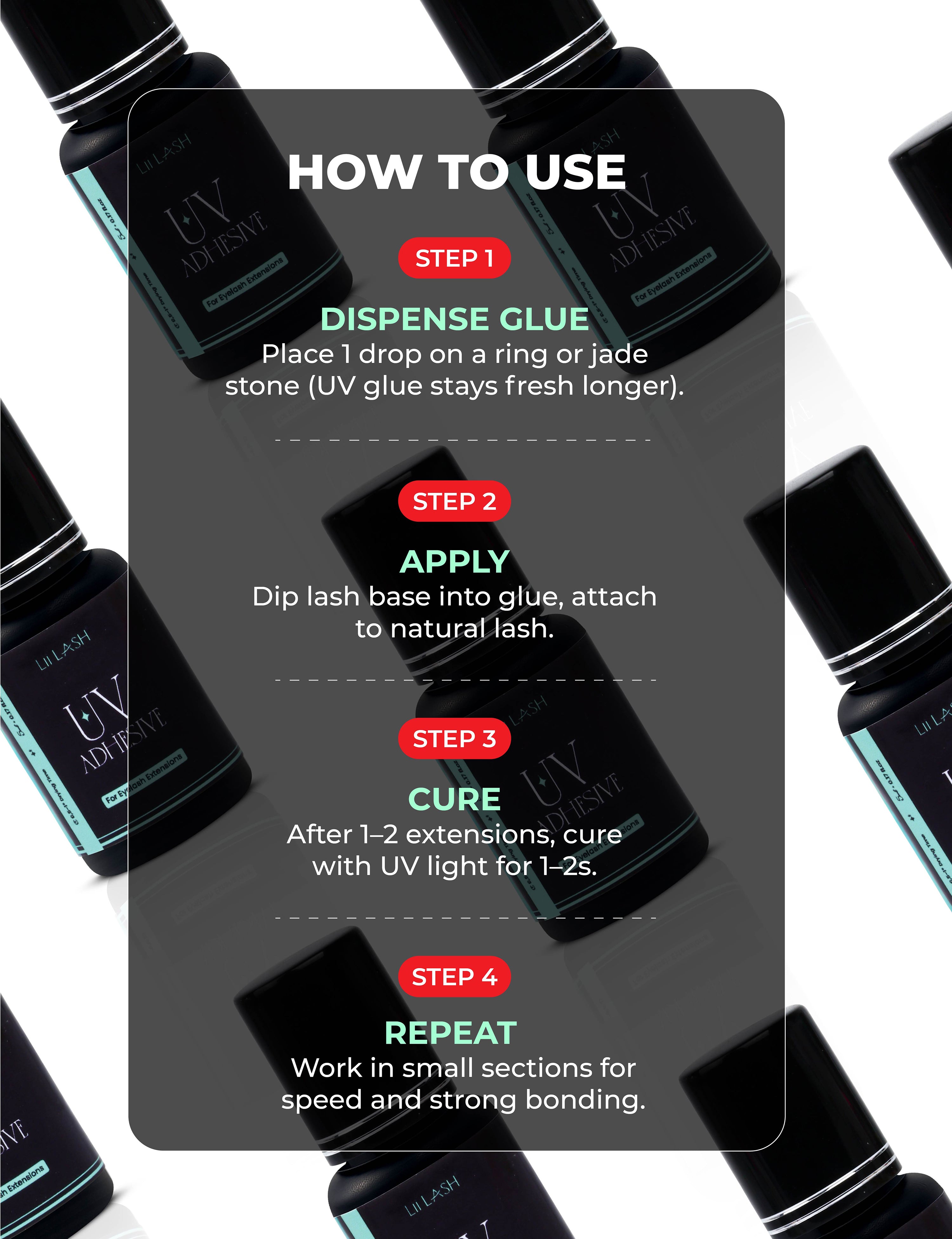 UV Adhesive (0.5s - 1s)