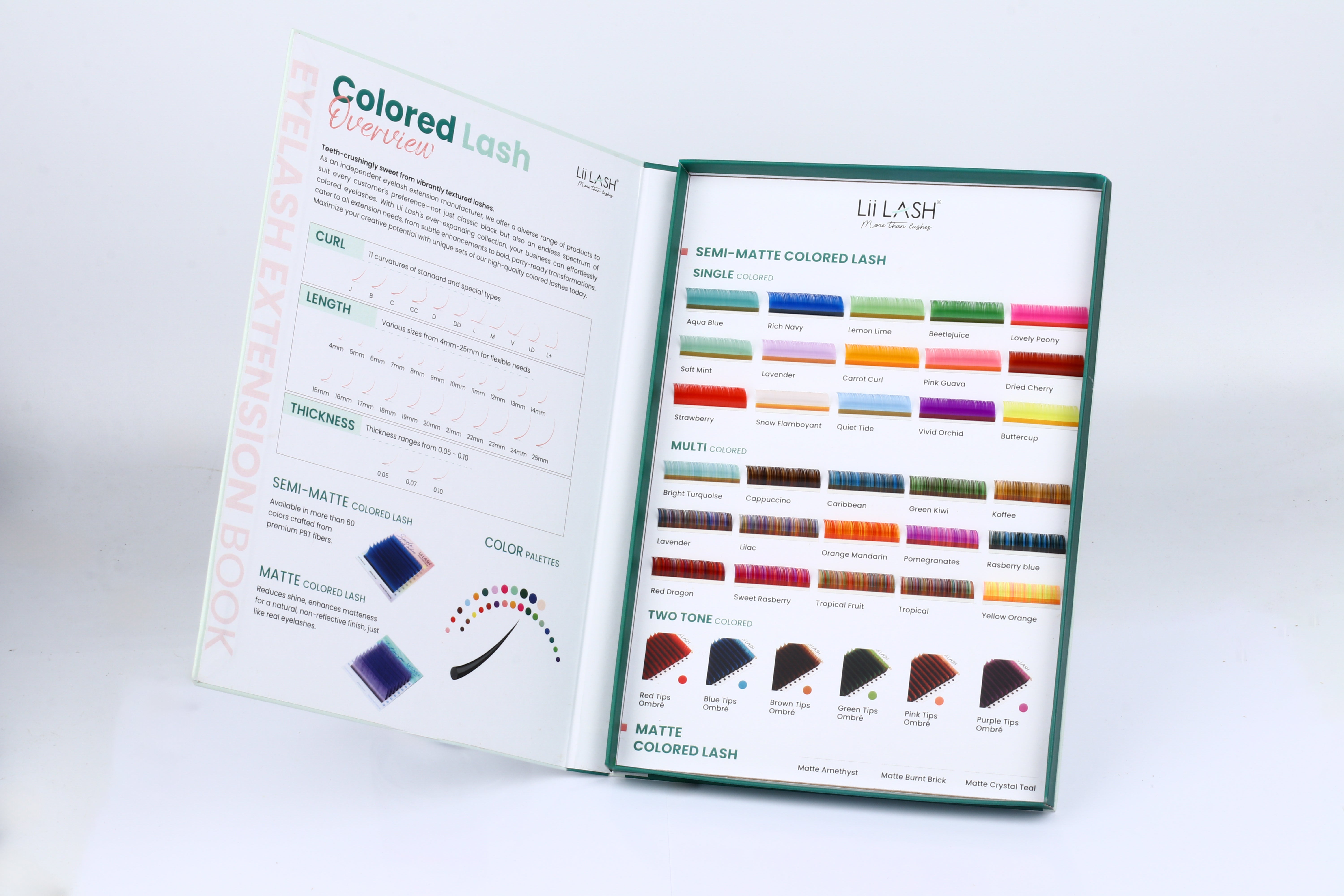 Eyelash Book - An Exquisite Lash Collection, All in One Book