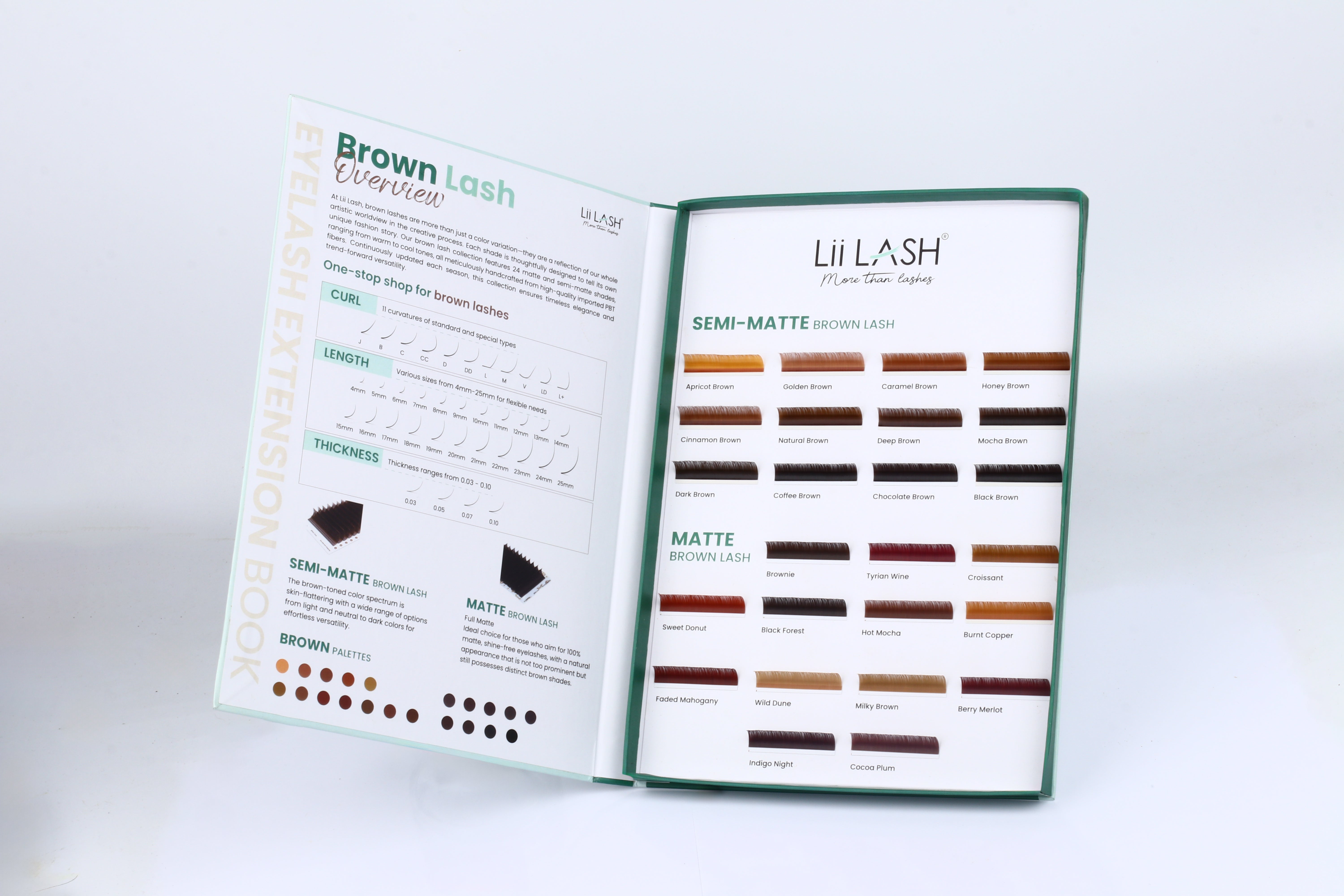 Eyelash Book - An Exquisite Lash Collection, All in One Book