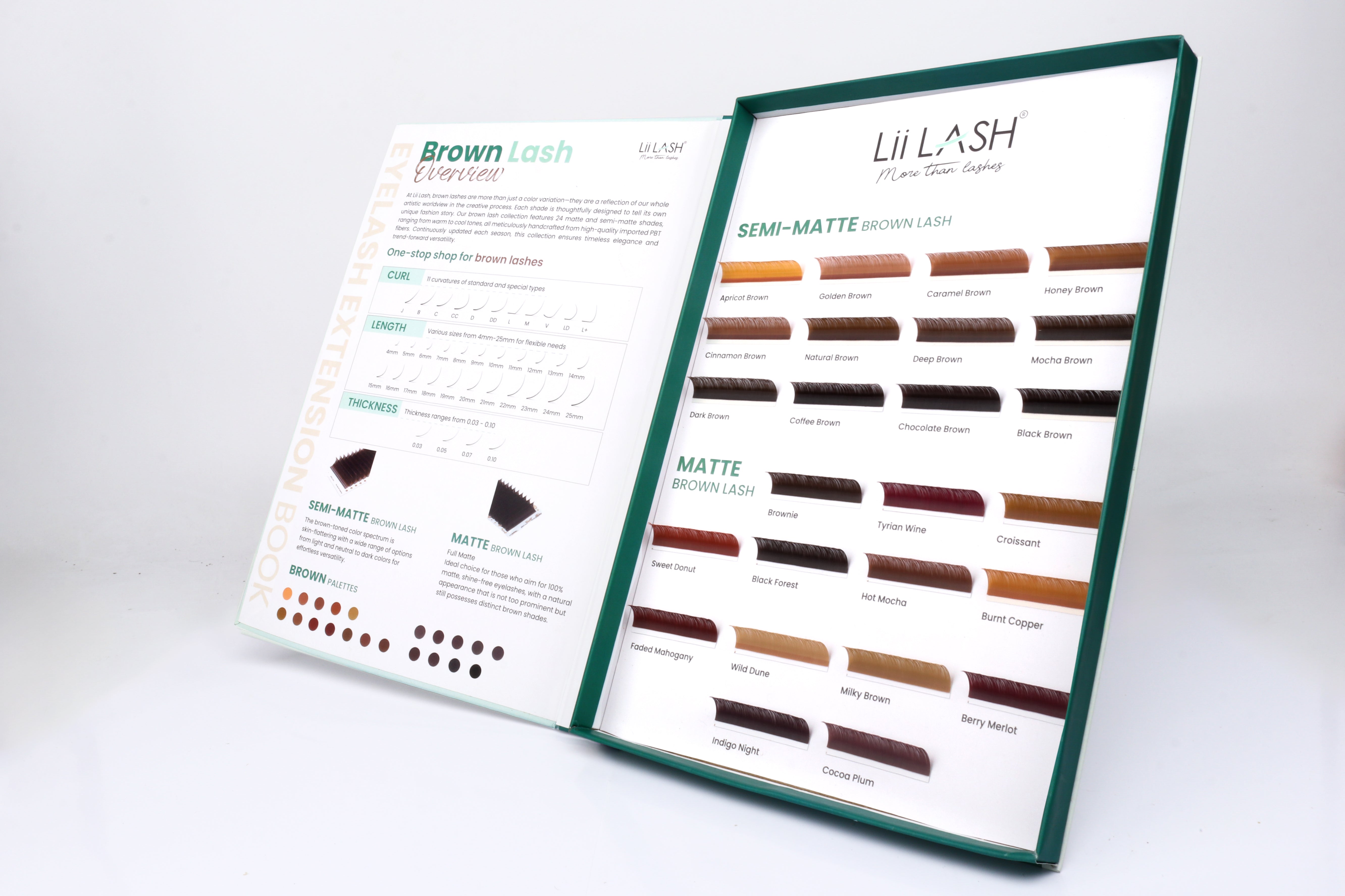 Eyelash Book - An Exquisite Lash Collection, All in One Book