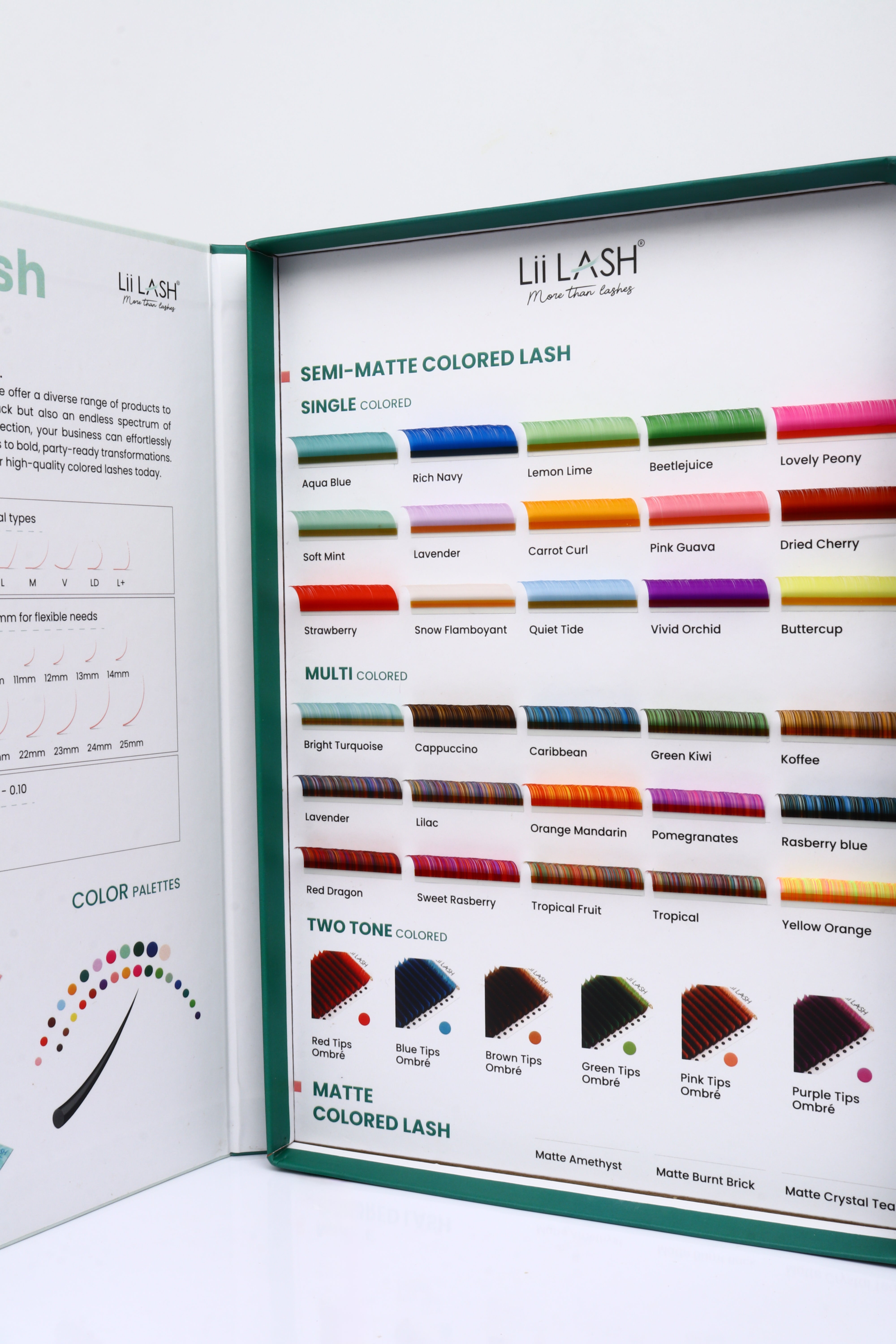 Eyelash Book - An Exquisite Lash Collection, All in One Book