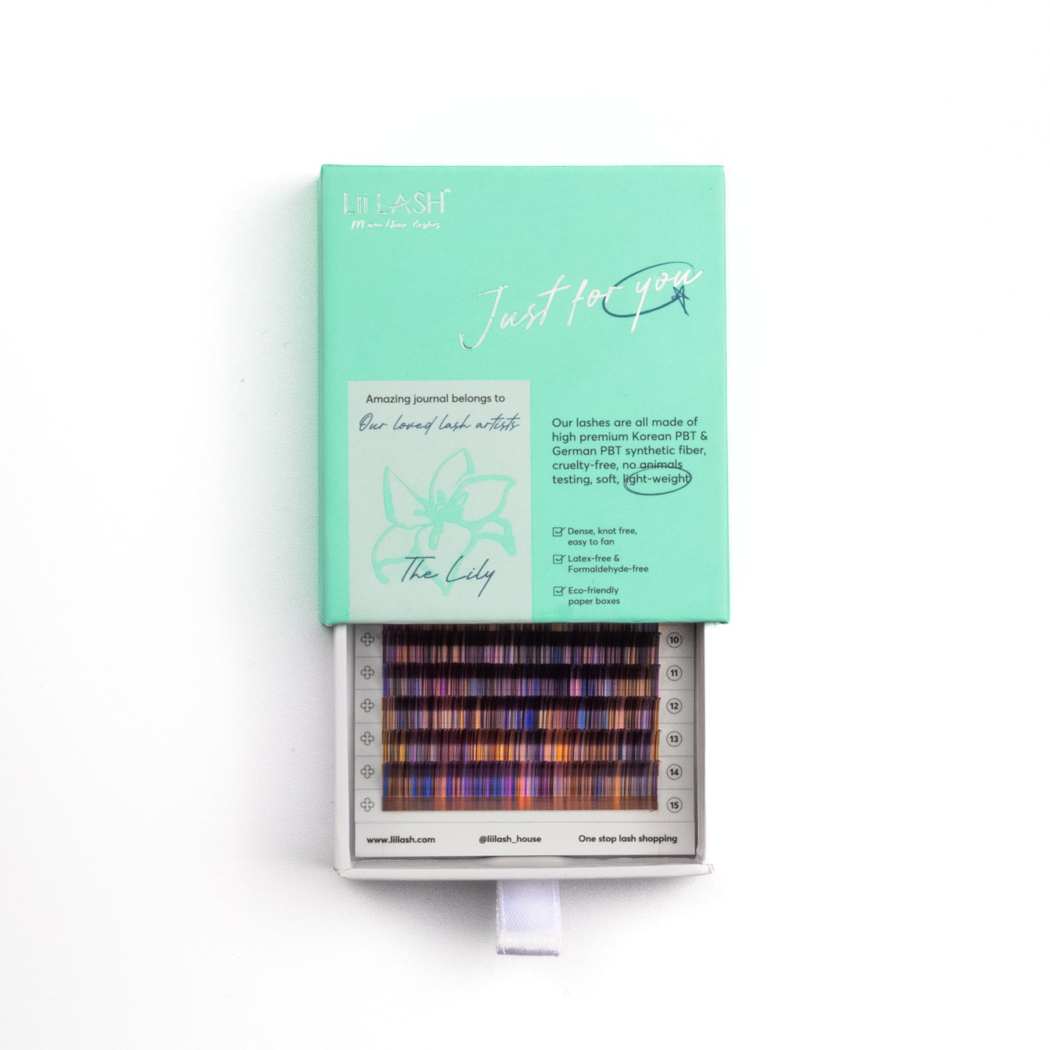 Multicolored - Lilac Lashes - 0.07mm