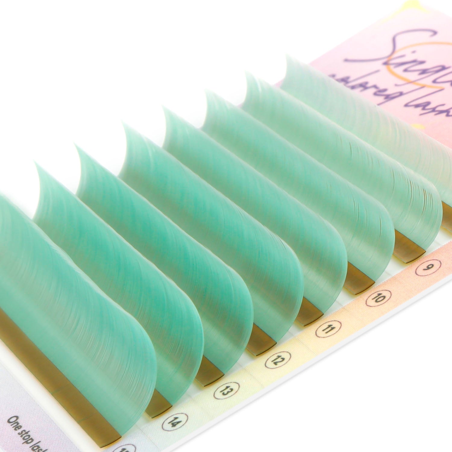 Jade-Green-Colored-Lashes-0.05mm-stable-curl