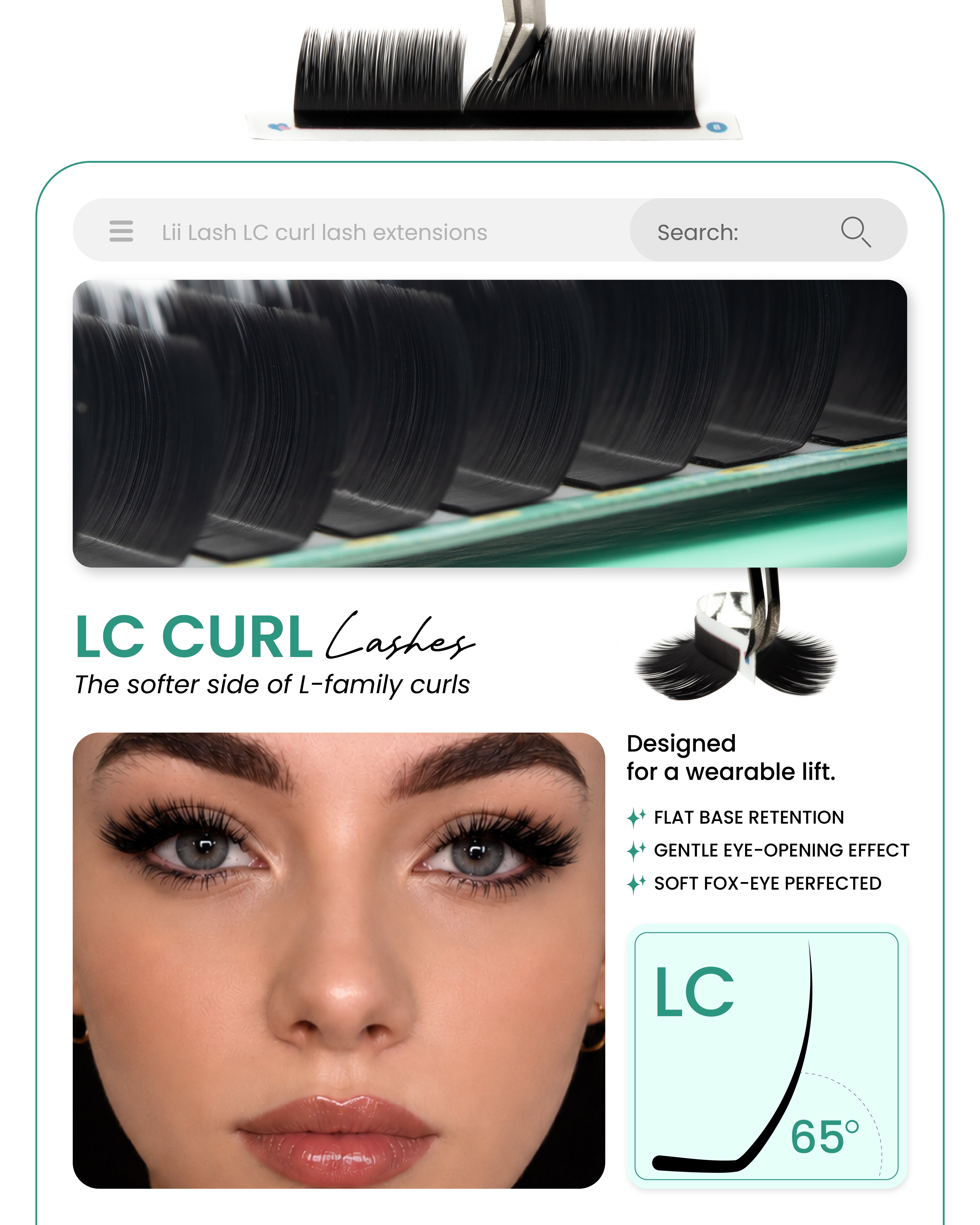 LC Curl Lash Extensions