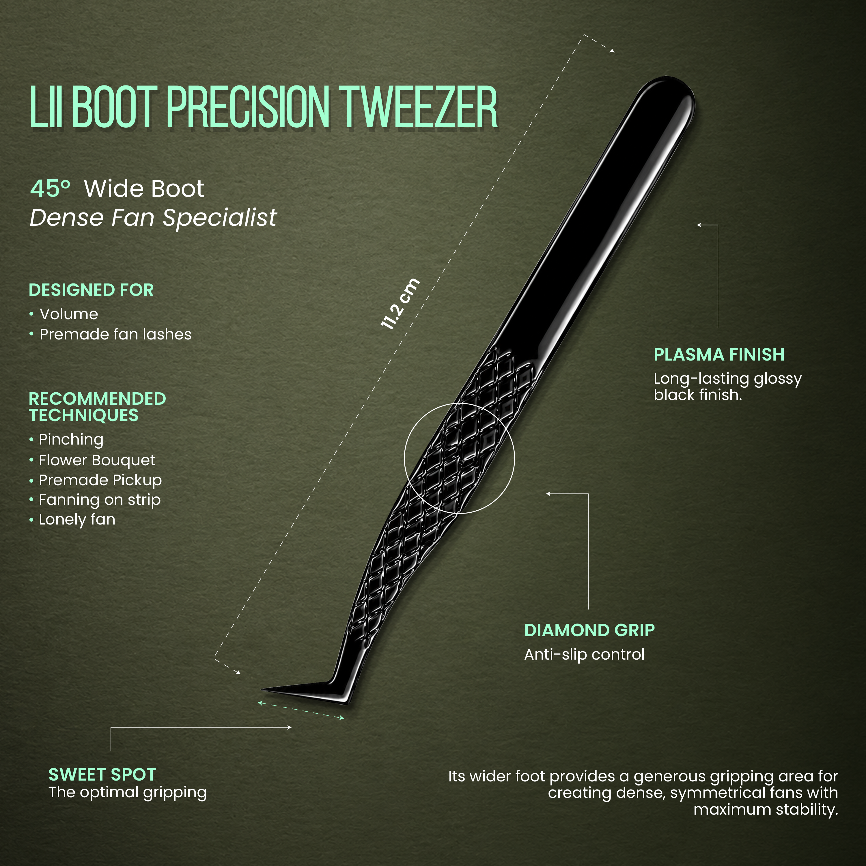 Lii Boot Precision Tweezer