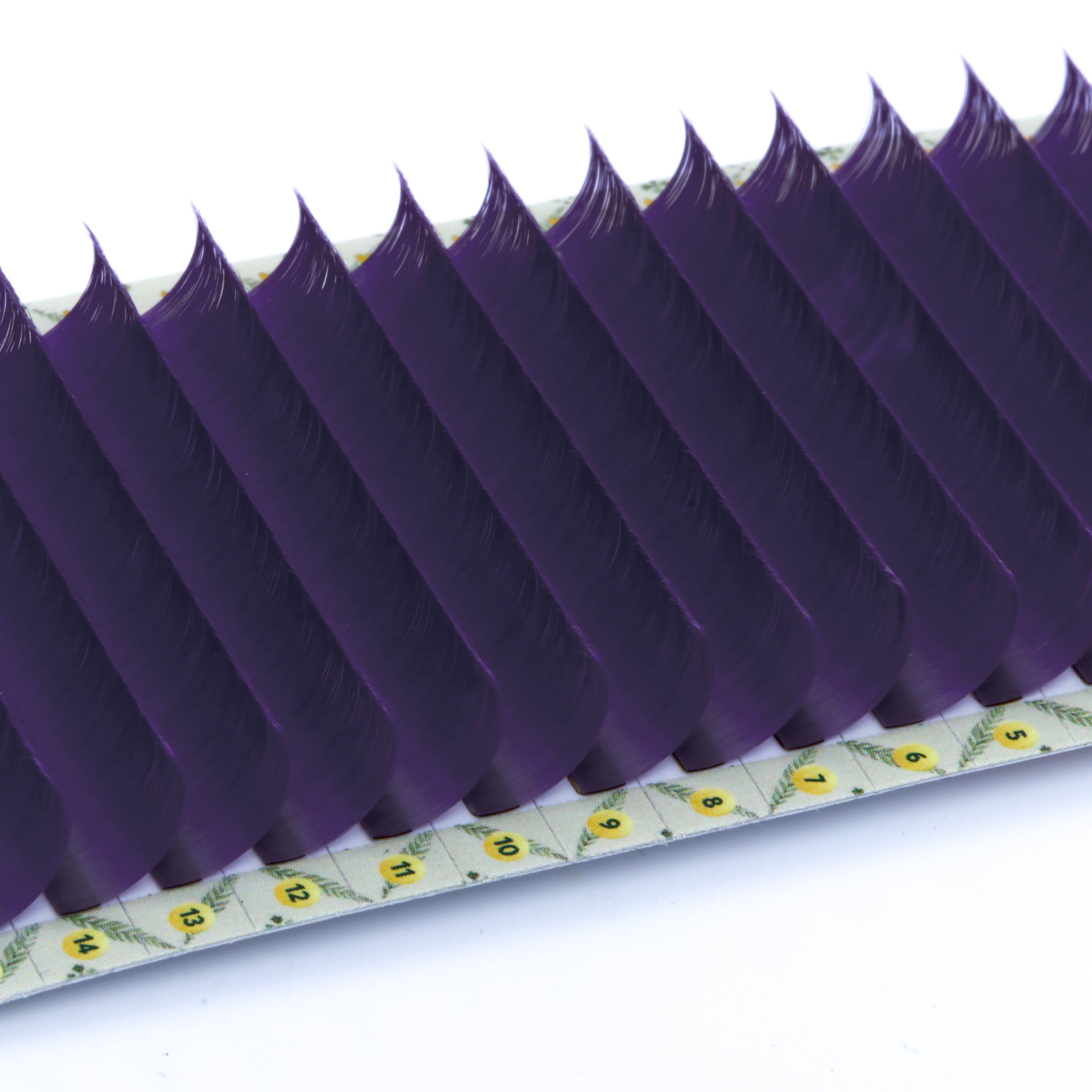 Matte Colored Lashes - Dawn Purple