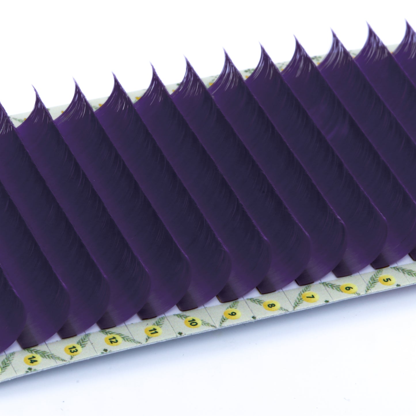 Matte Colored Lashes - Dawn Purple