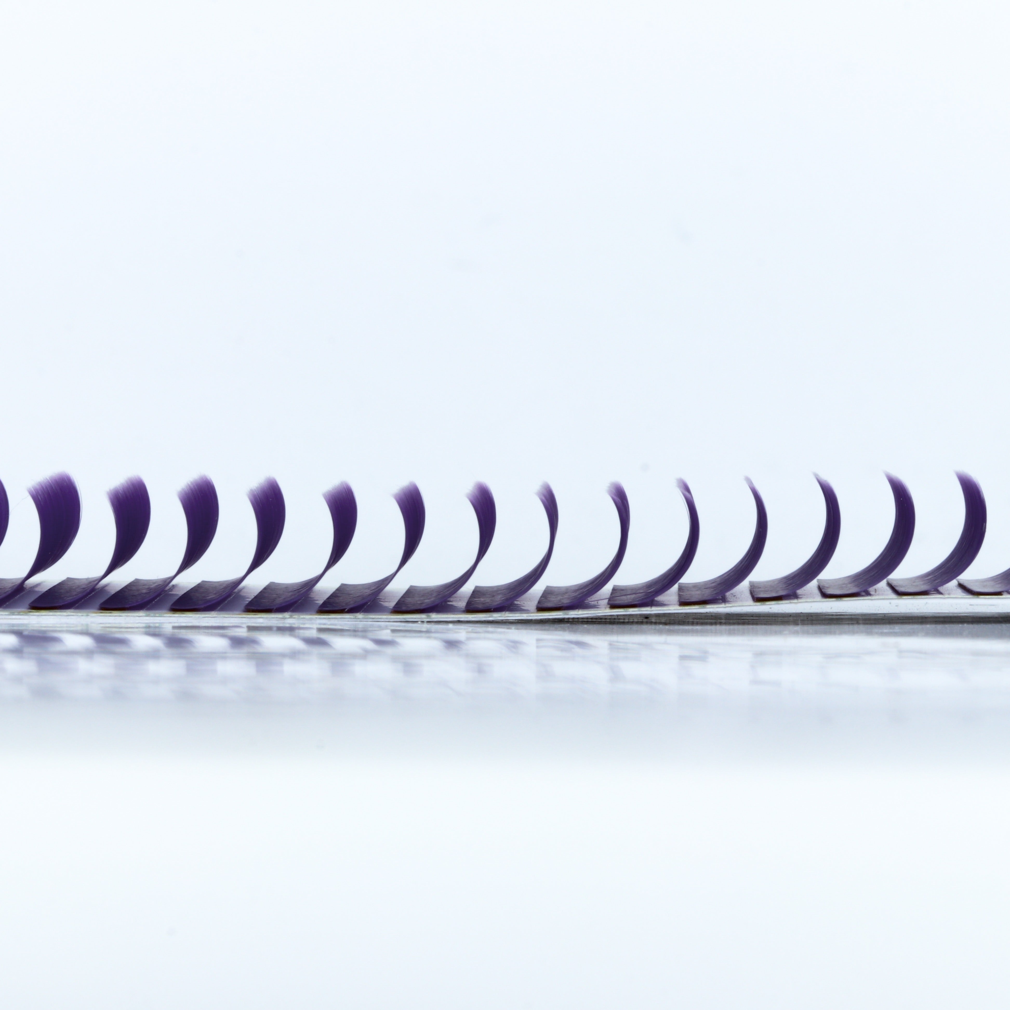 Matte Colored Lashes - Dawn Purple