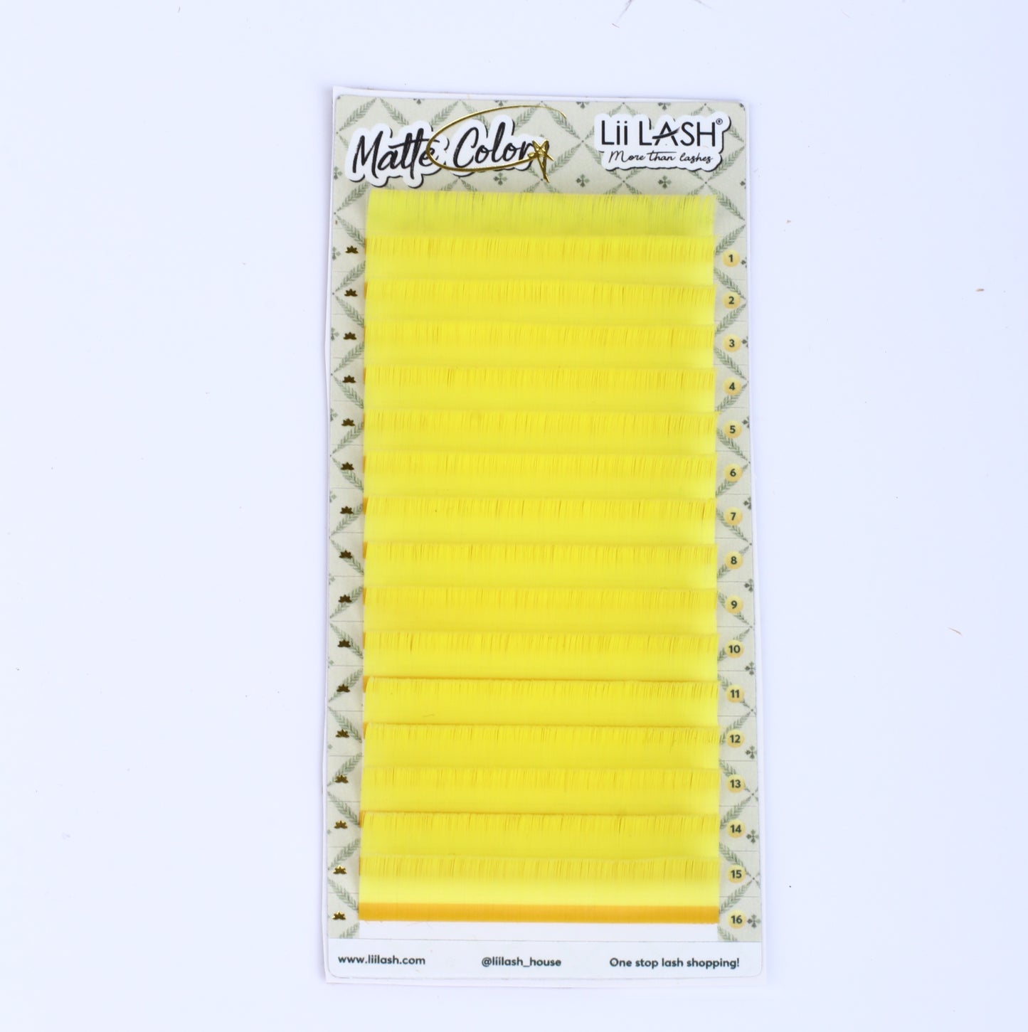 Matte Colored Lashes - Spice Pumpkin