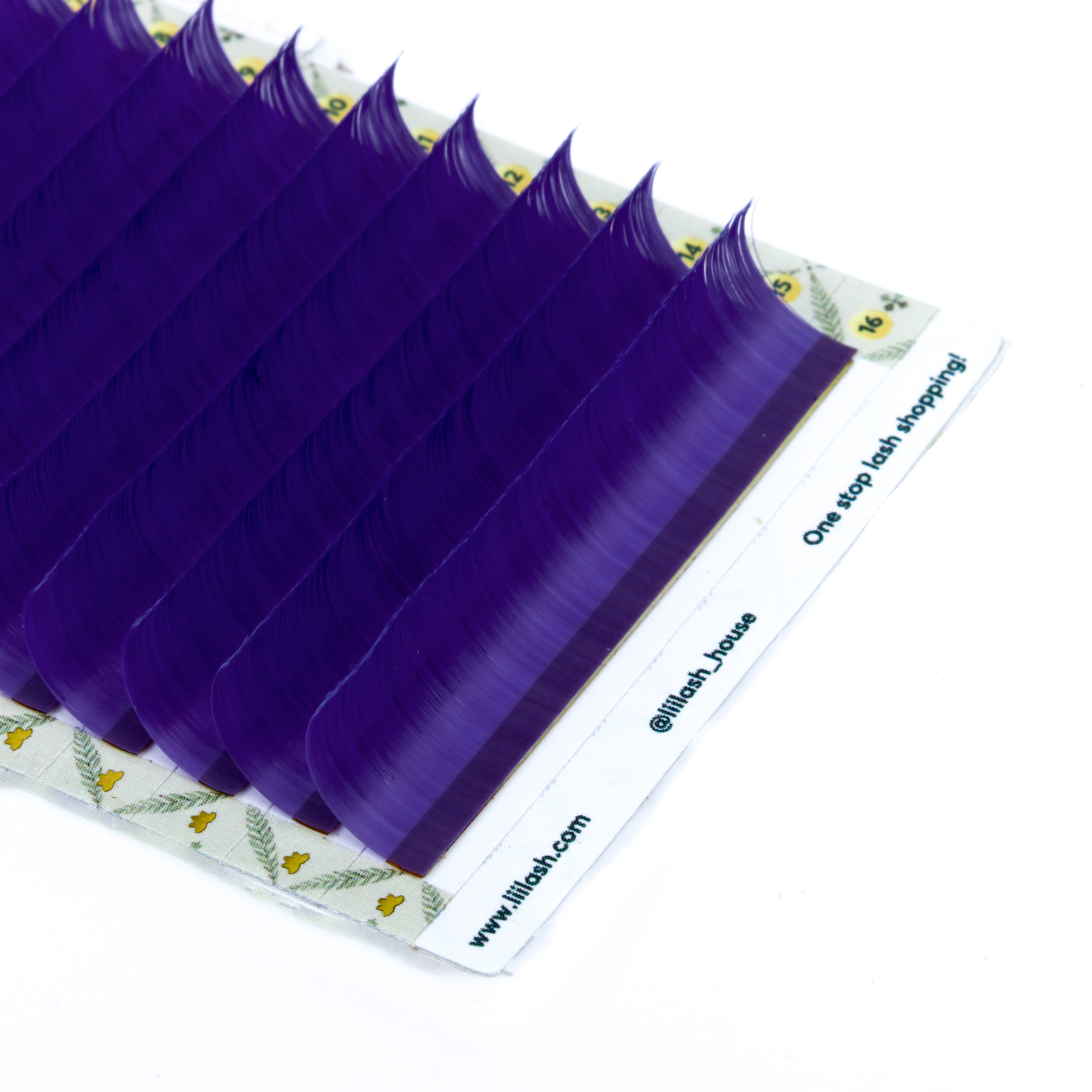 Matte Colored Lashes - Witch Spell