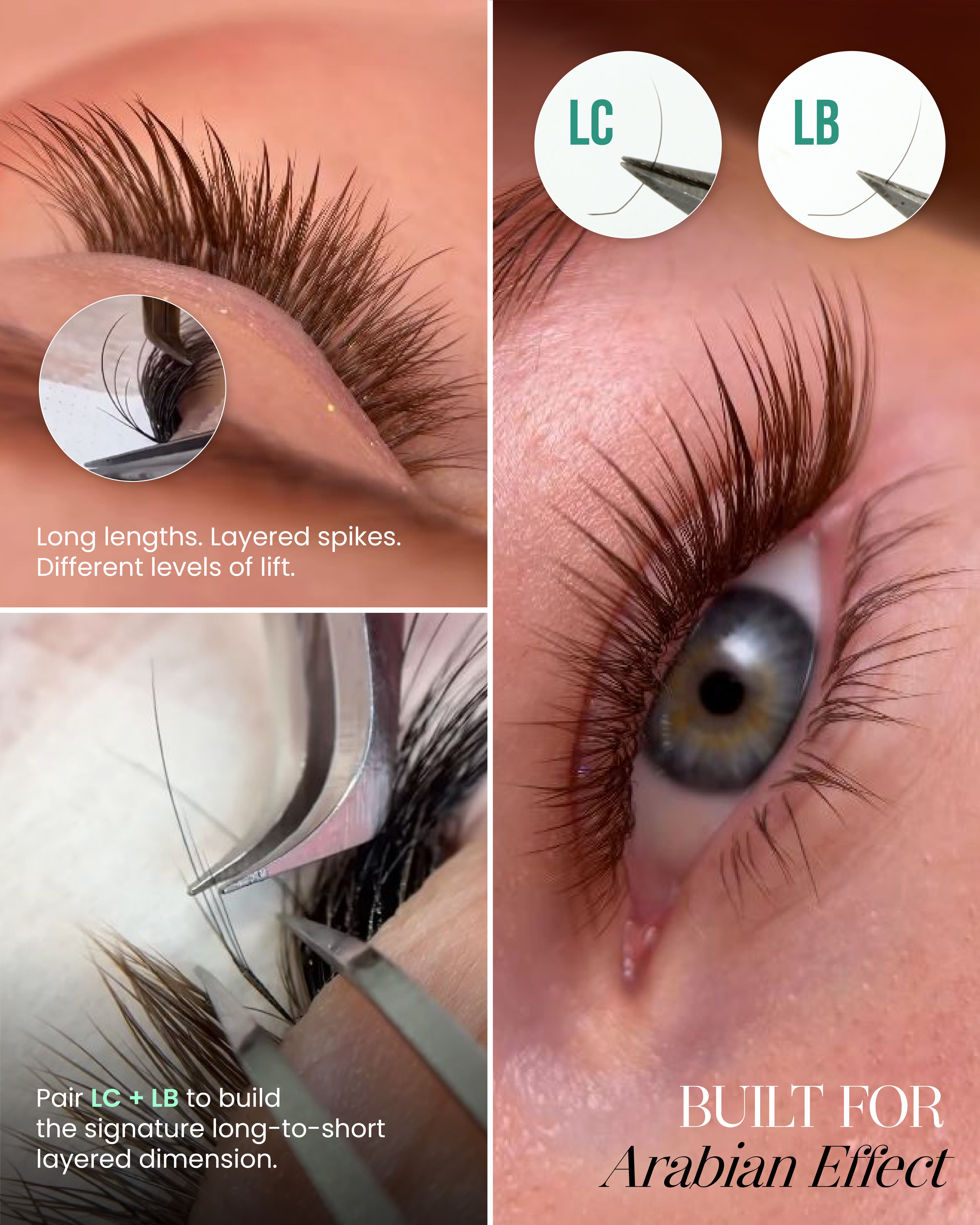 Lii Lash Special Curl Colored Lashes