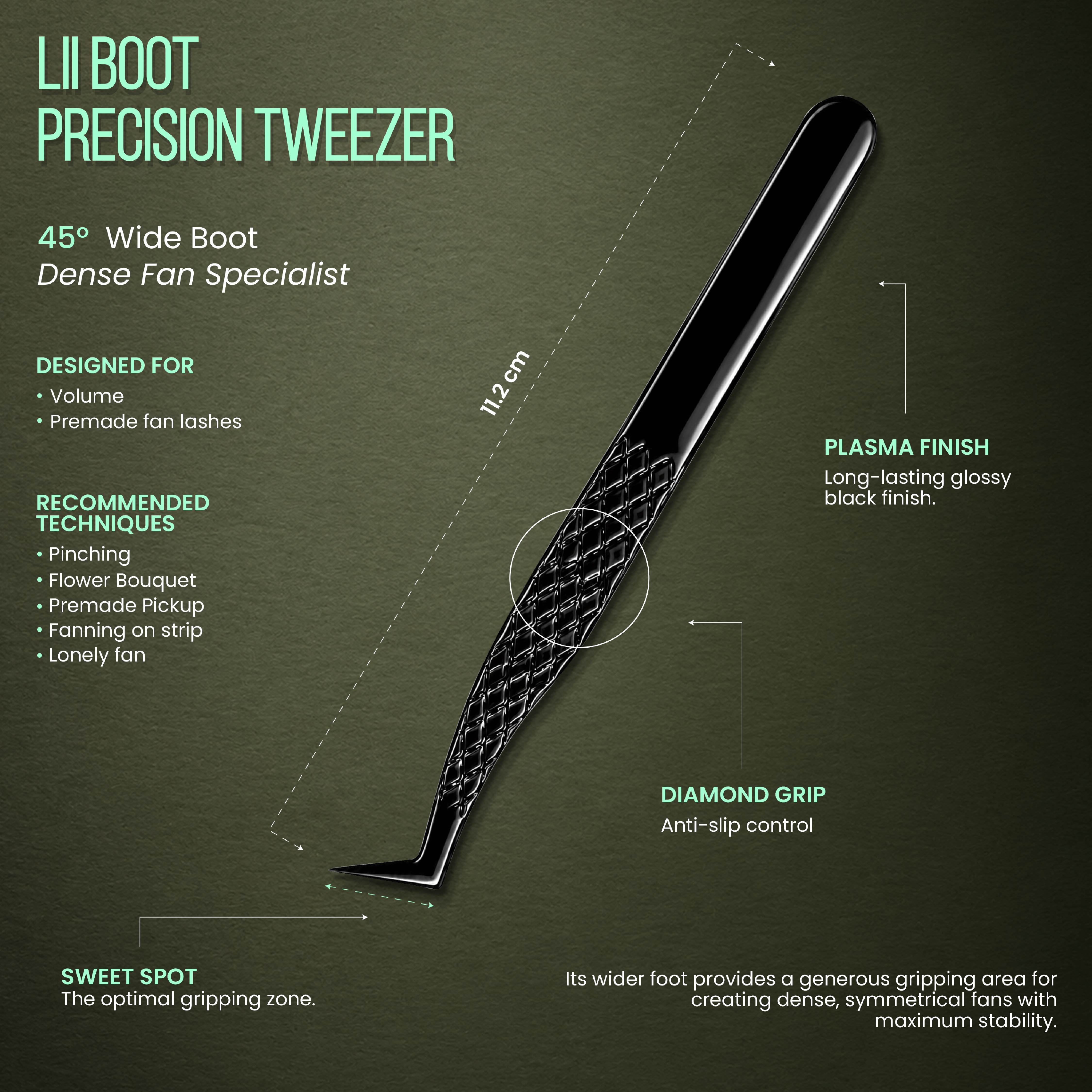 Lii Boot Precision Tweezer