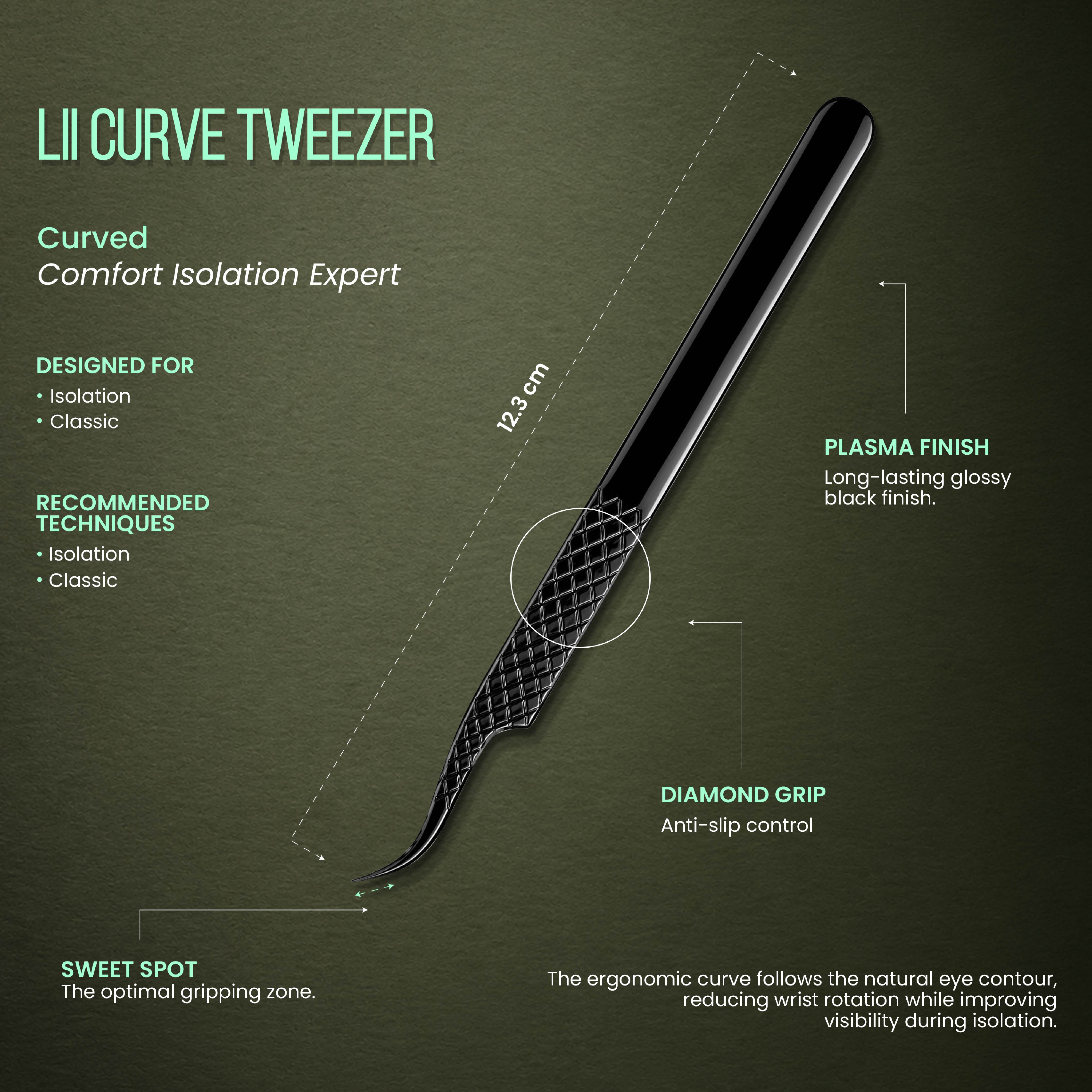 Lii Curve Tweezer