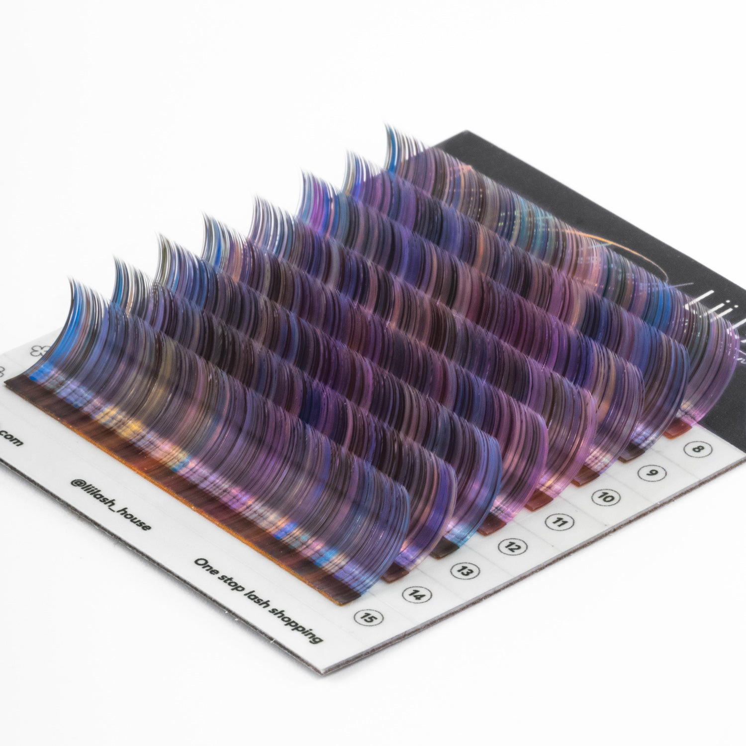 Multicolored - Lavender Lashes - 0.07mm