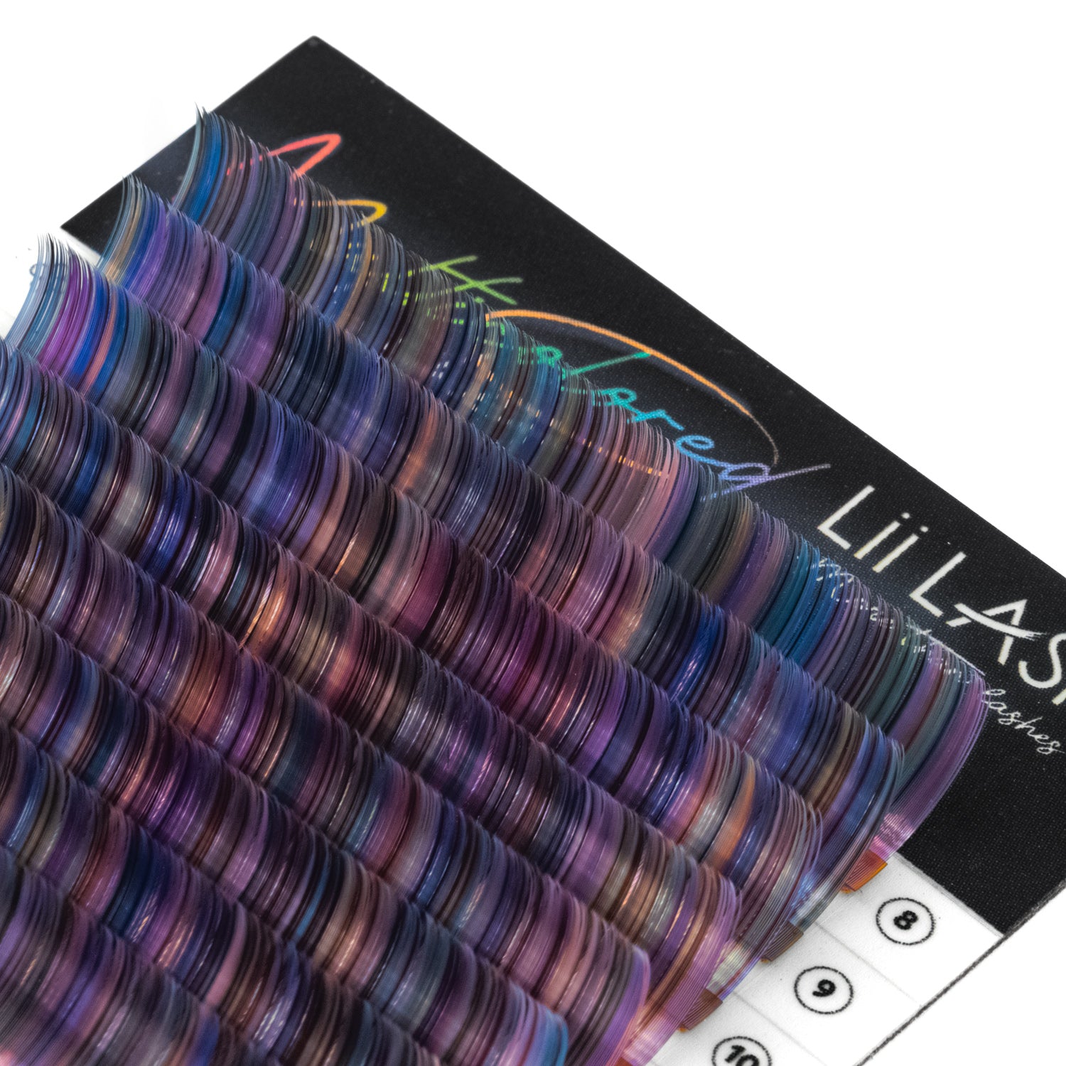 Multicolored - Lavender Lashes - 0.07mm