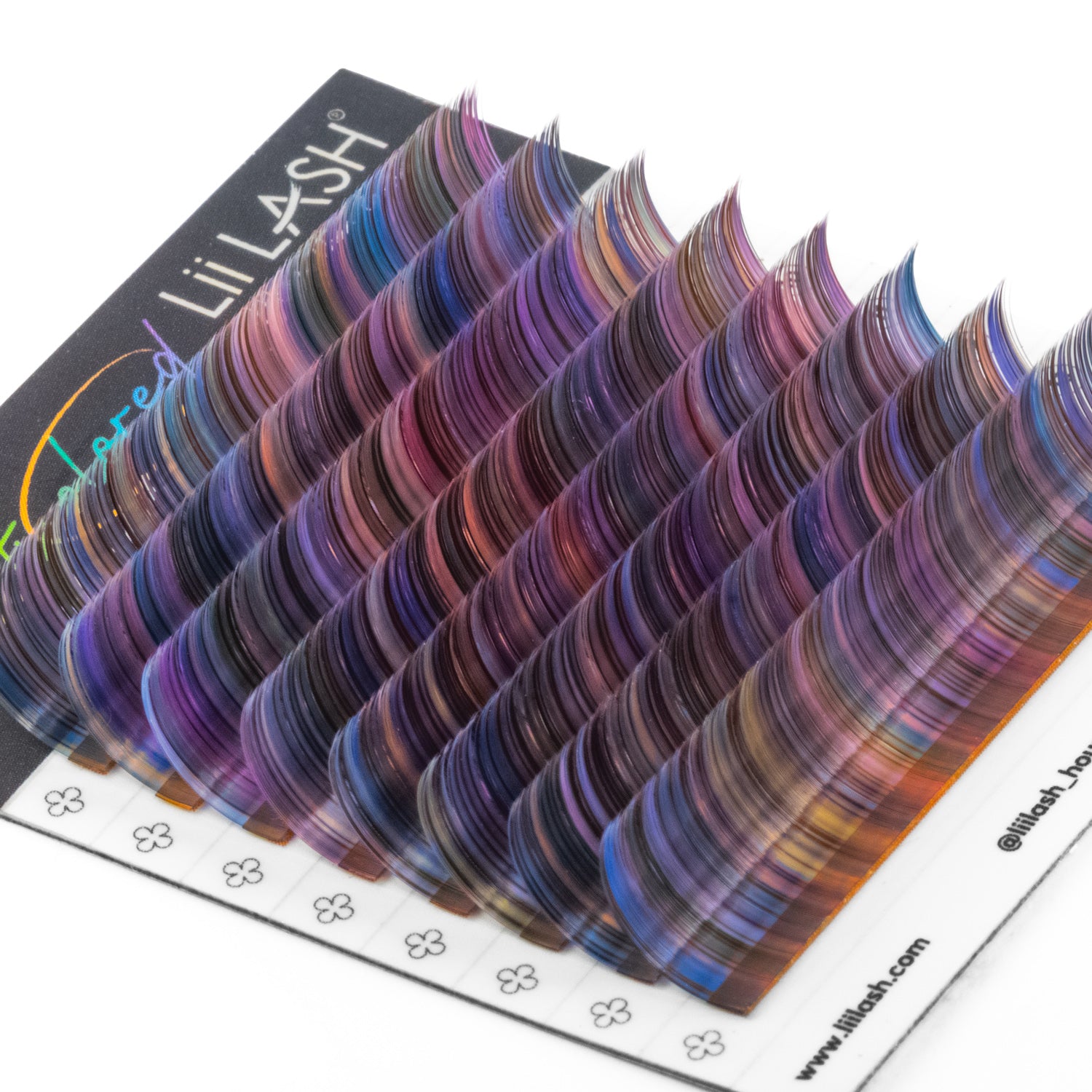 Multicolored - Lavender Lashes - 0.07mm