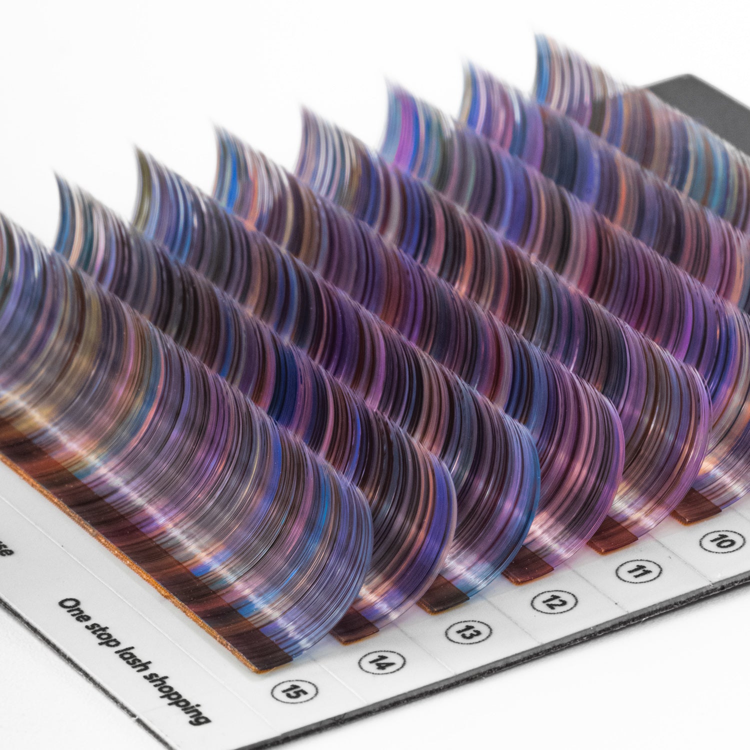 Multicolored - Lavender Lashes - 0.07mm