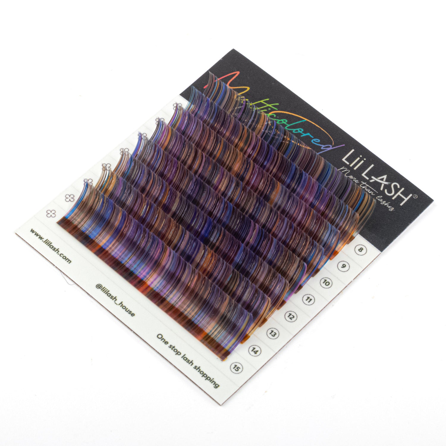 Multicolored - Lilac Lashes - 0.07mm