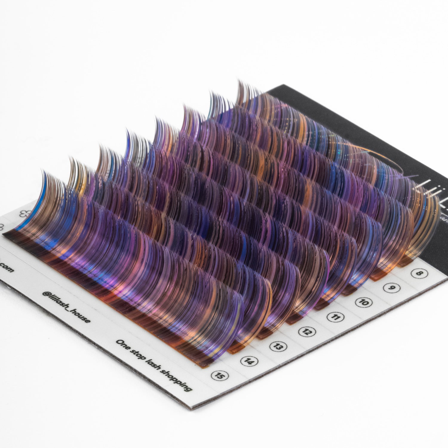 Multicolored - Lilac Lashes - 0.07mm