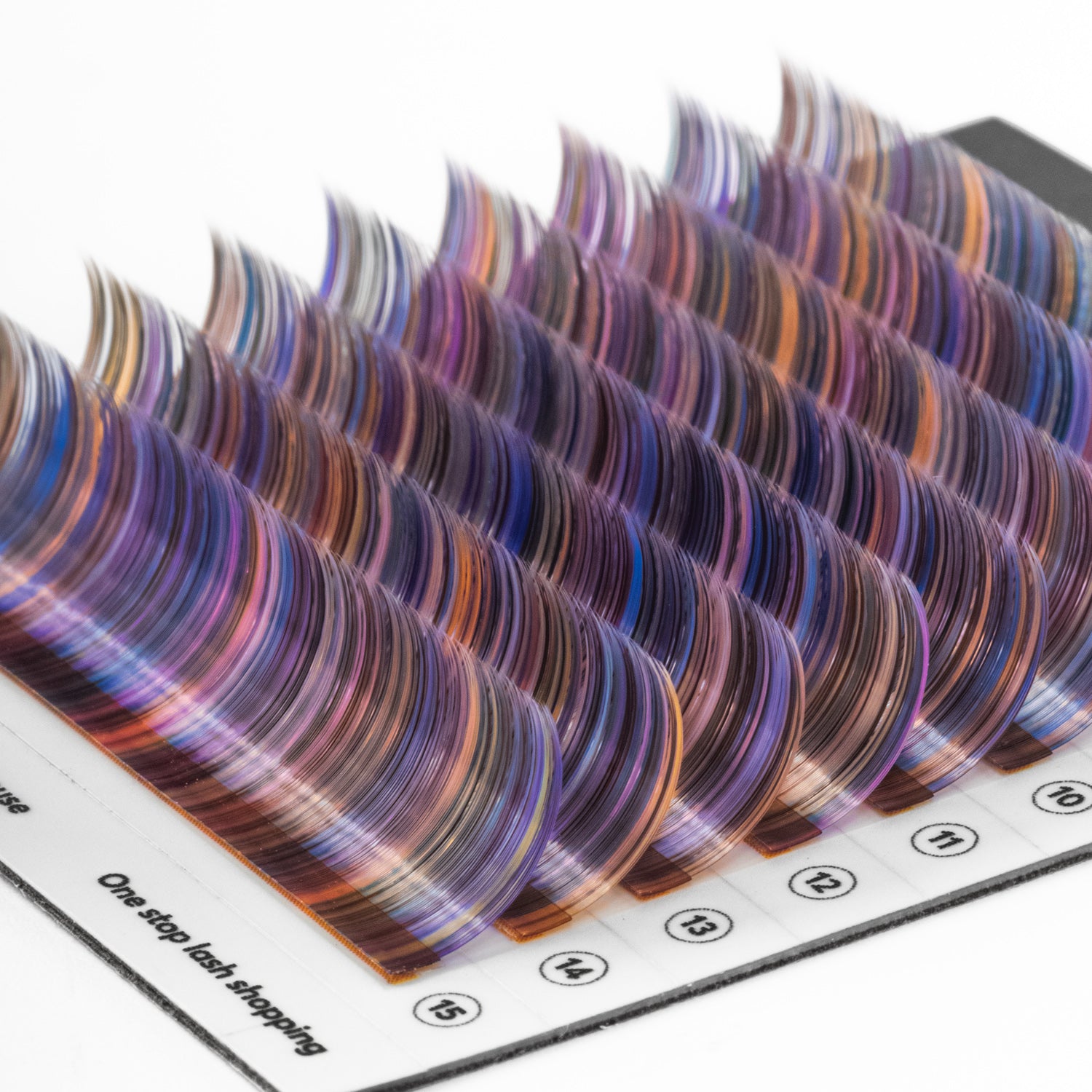 Multicolored - Lilac Lashes - 0.07mm