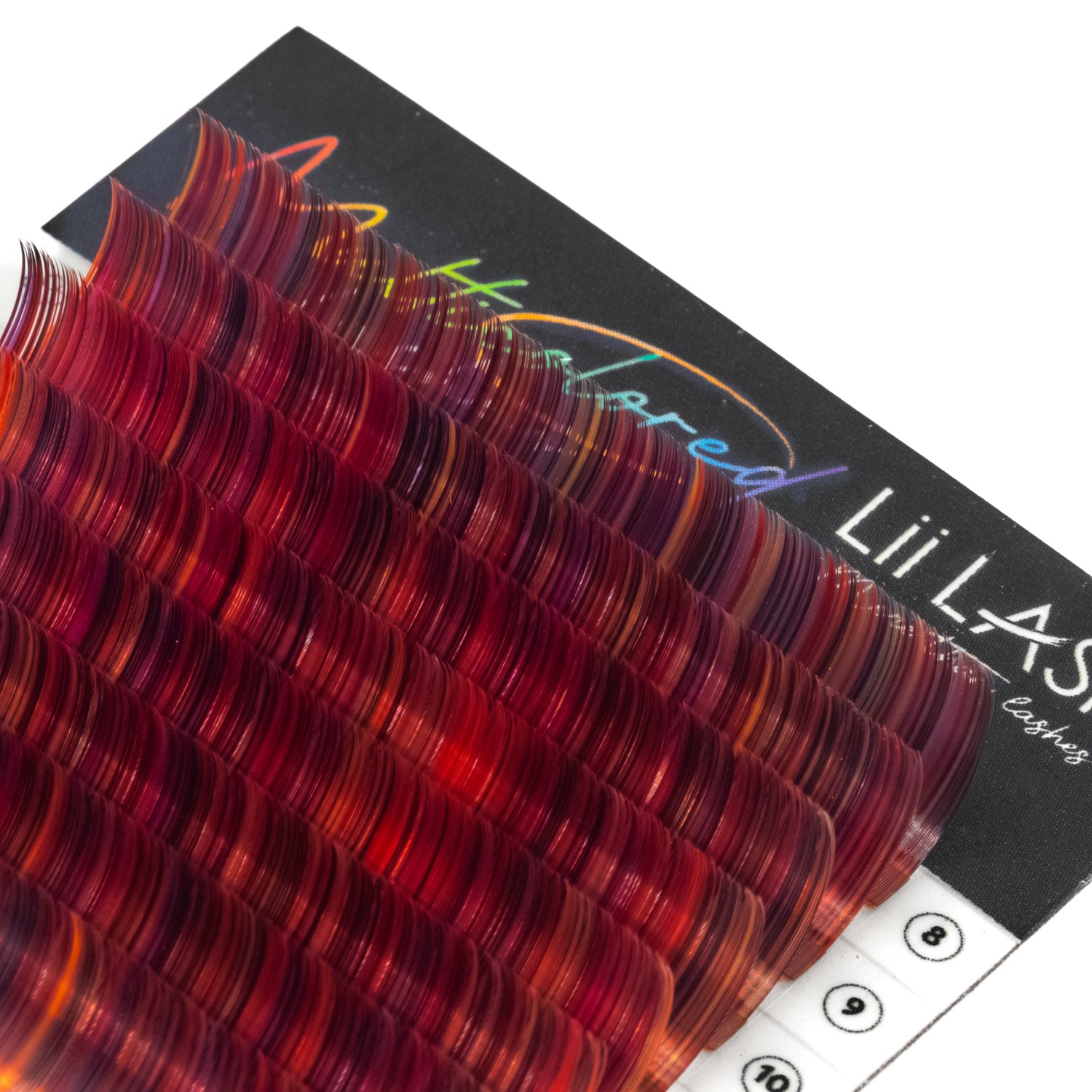 Multicolored - Pomegranates Lashes - 0.07 mm