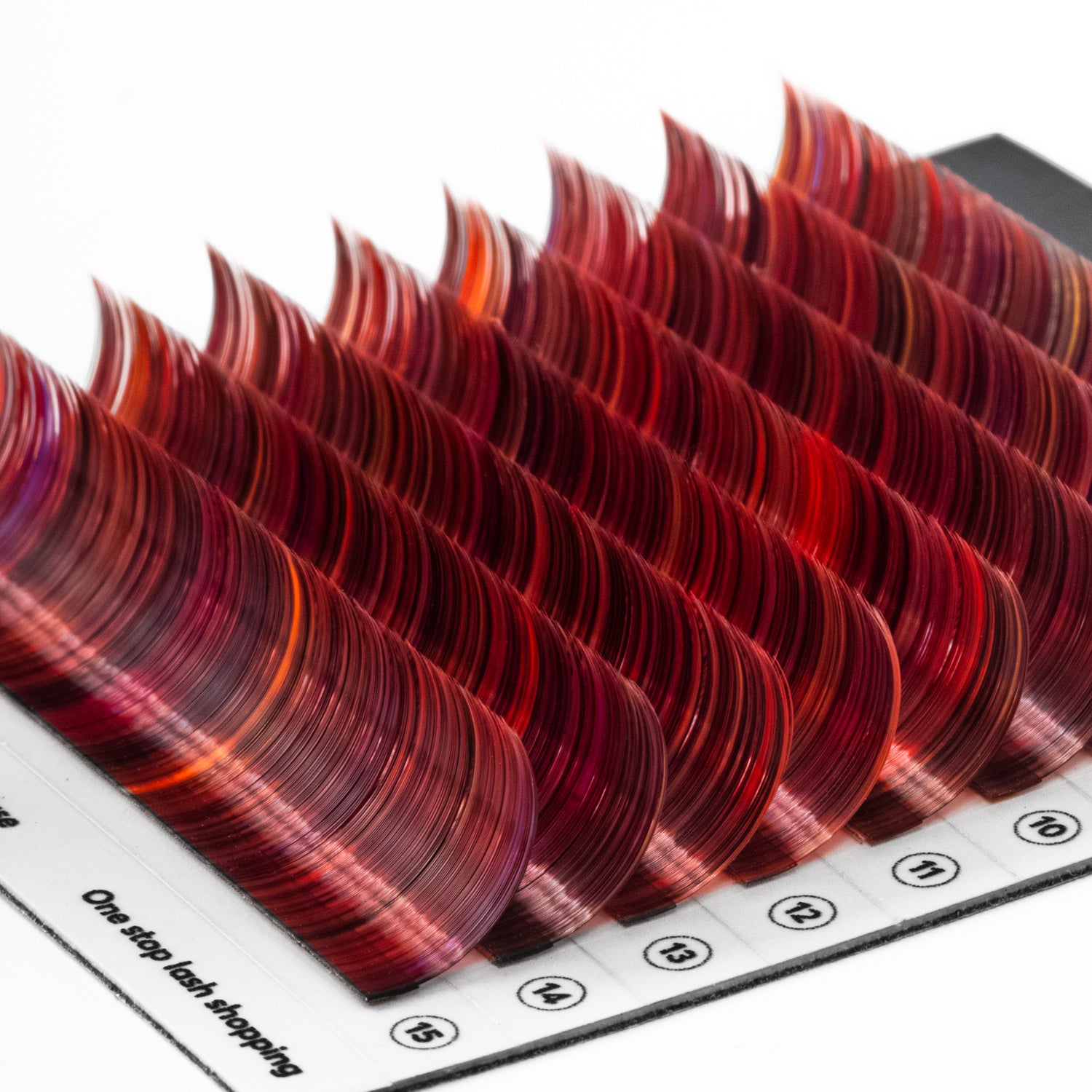 Multicolored - Pomegranates Lashes - 0.07 mm