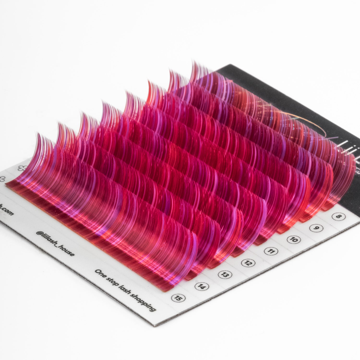 Multicolored - Sweet Rasberry Lashes - 0.07mm