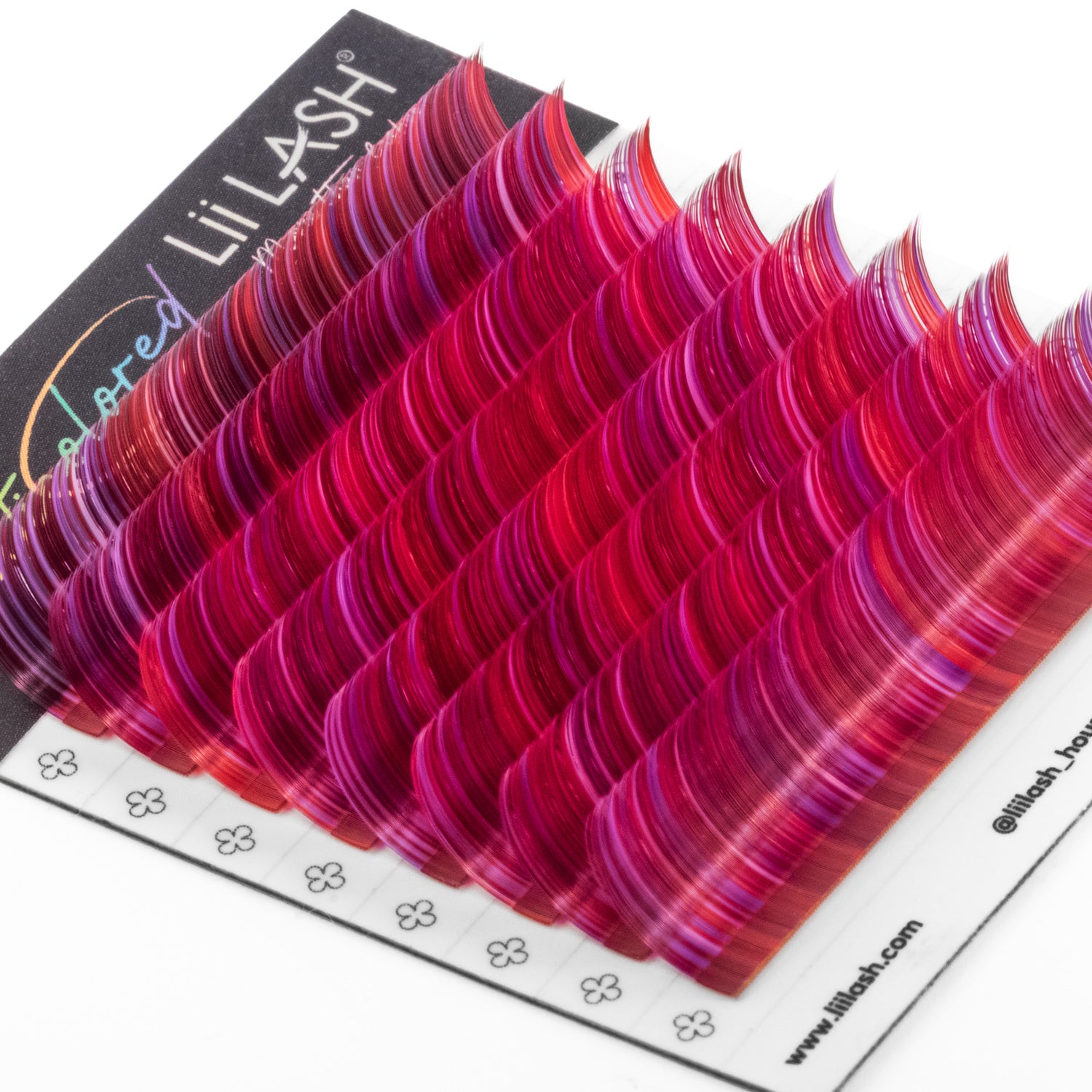 Multicolored - Sweet Rasberry Lashes - 0.07mm