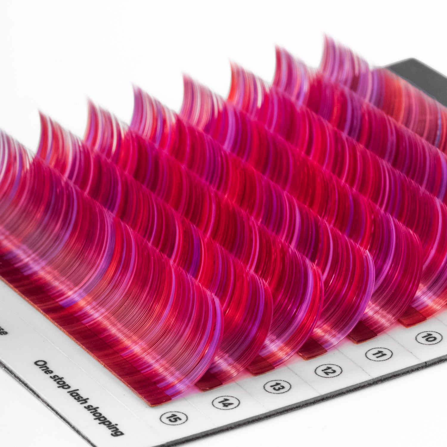 Multicolored - Sweet Rasberry Lashes - 0.07mm