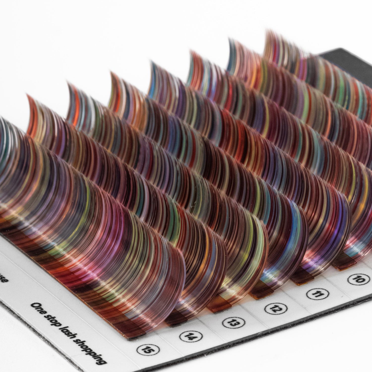 Multicolored - Tropical Fruits Lashes - 0.07mm