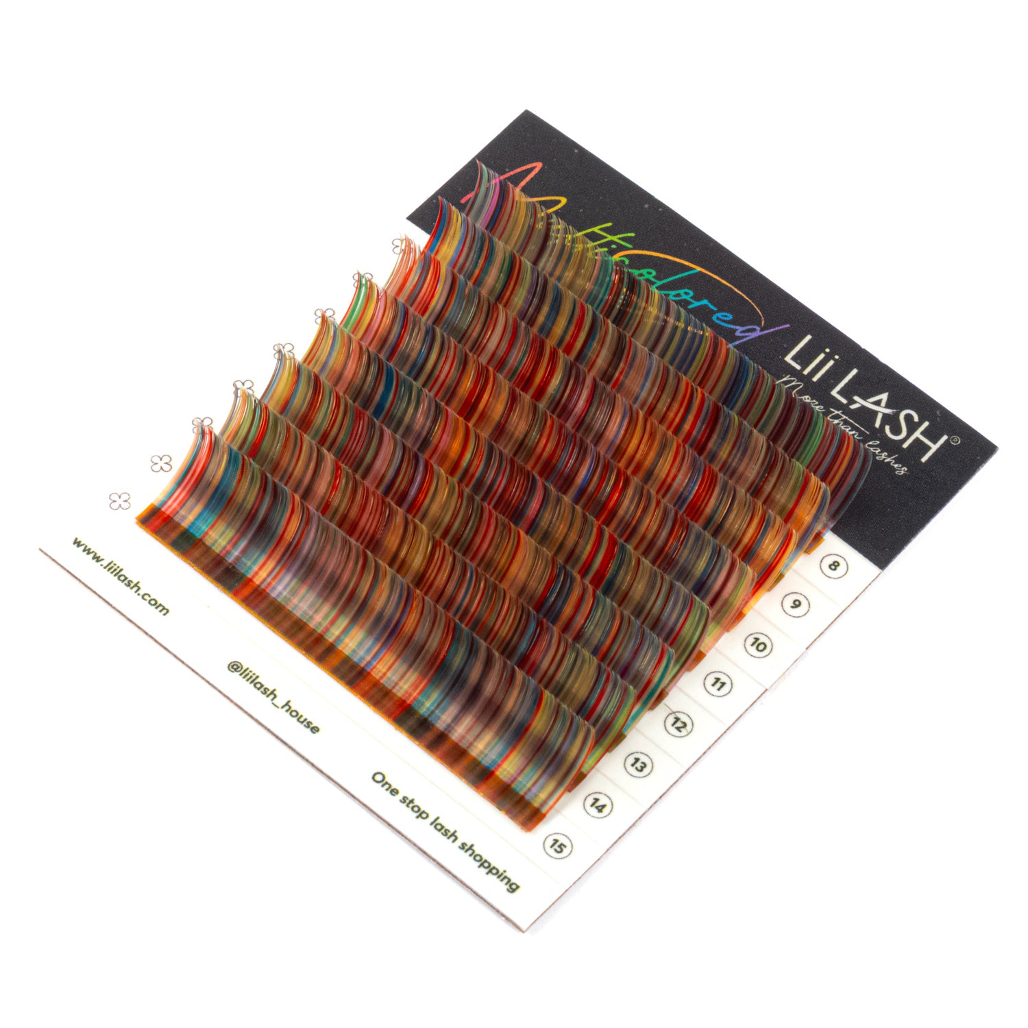 Multicolored - Tropical Lashes - 0.07mm