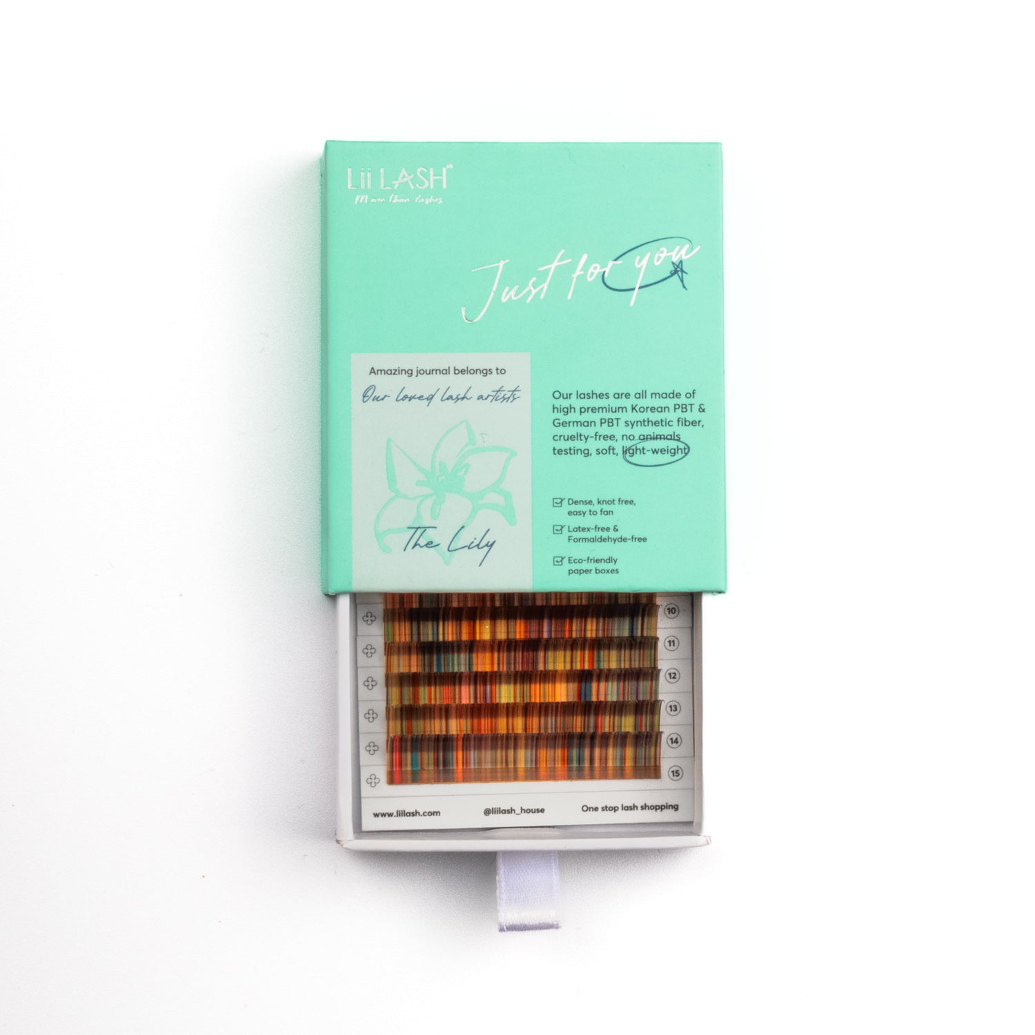 Multicolored - Tropical Lashes - 0.07mm