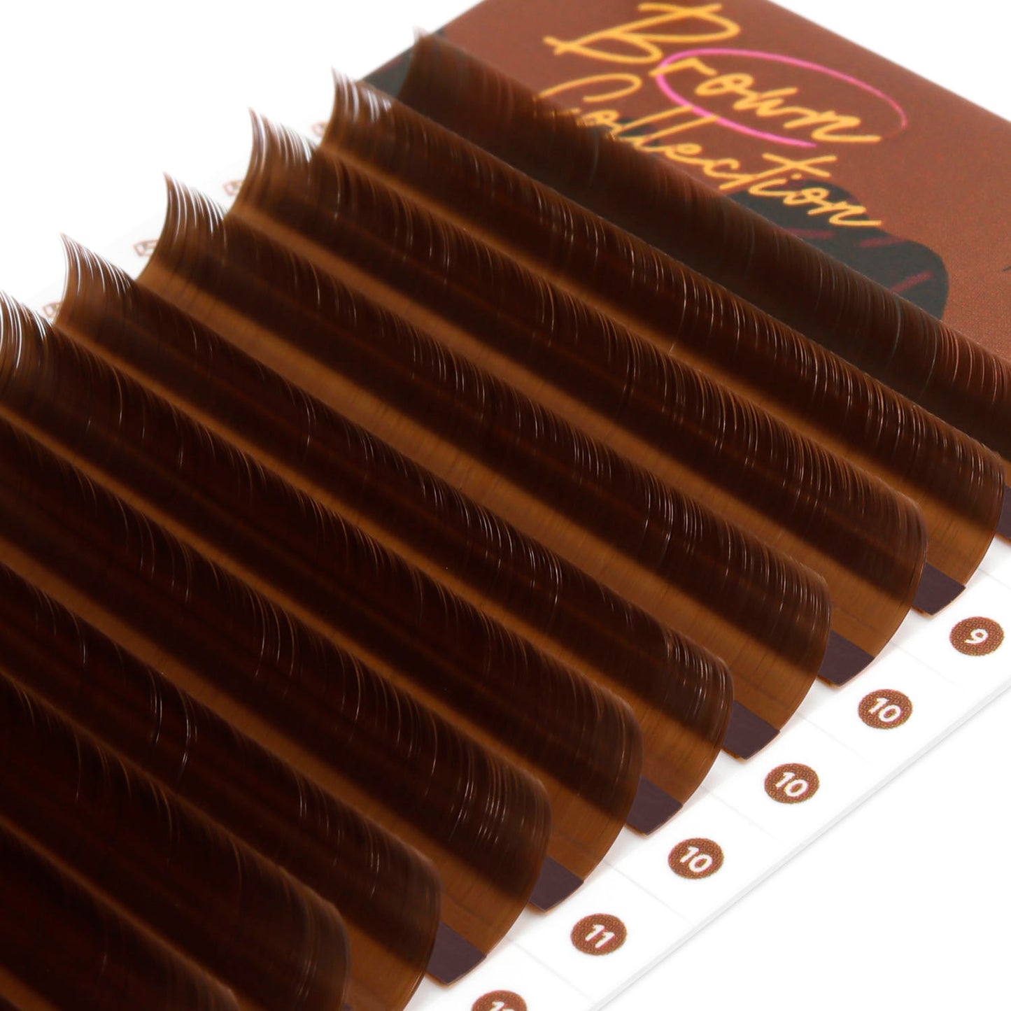Natural-Brown-colored-lashes-0.05mm-macro-angled