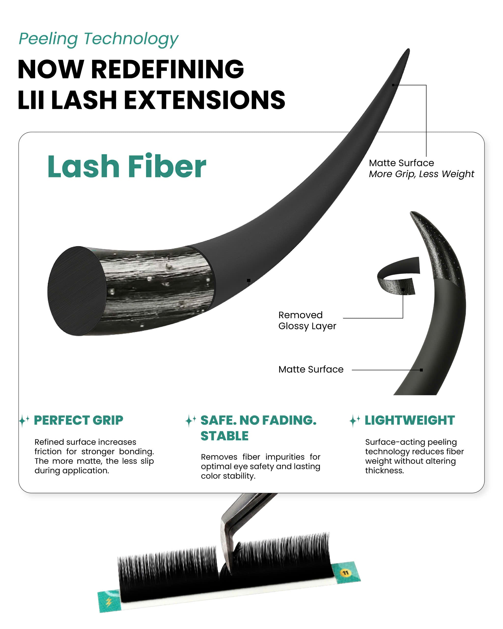 CASHMERE SILK - Super Matte Mega Volume Lashes 0.02mm