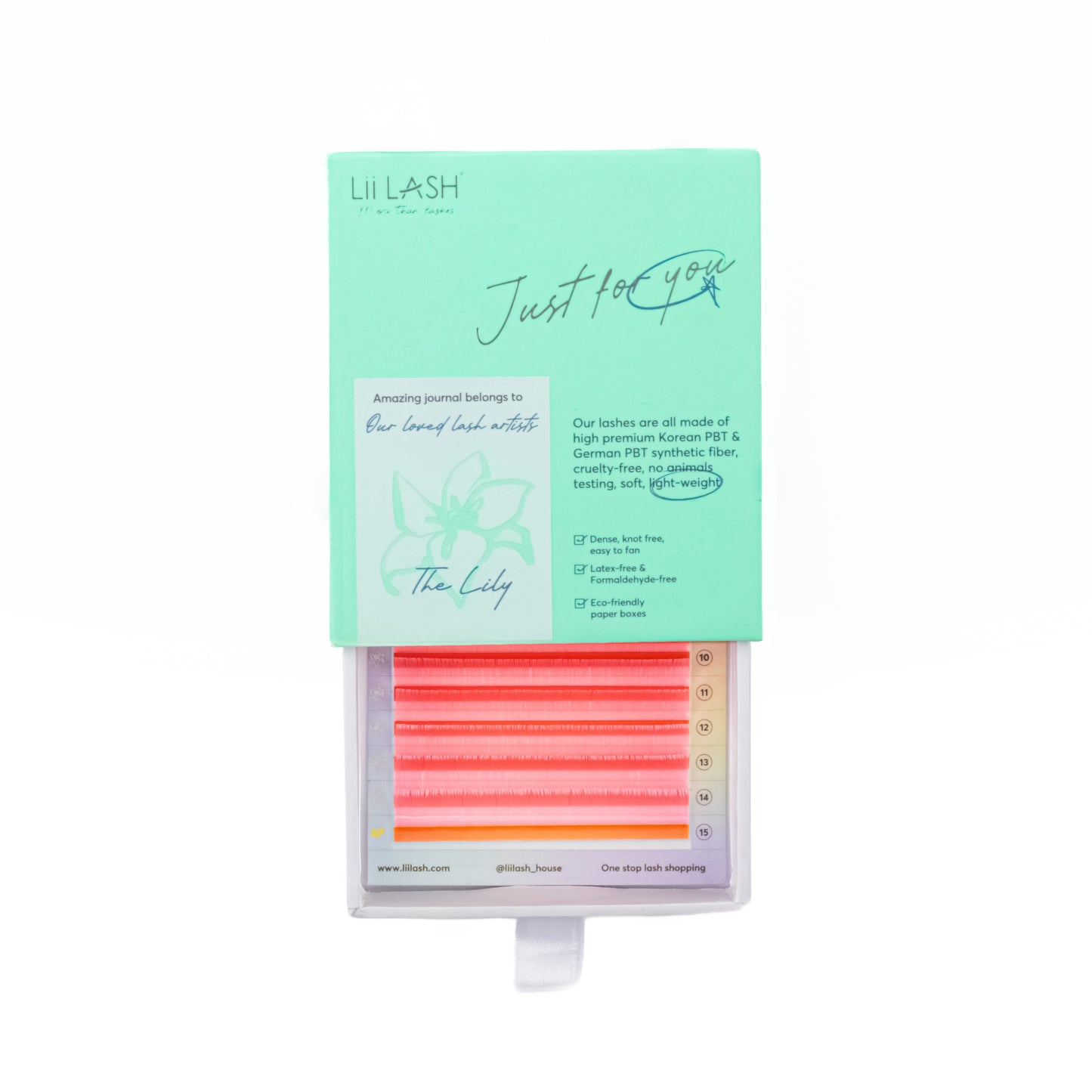 Pink-Guava-Colored-Lashes-0.05mm