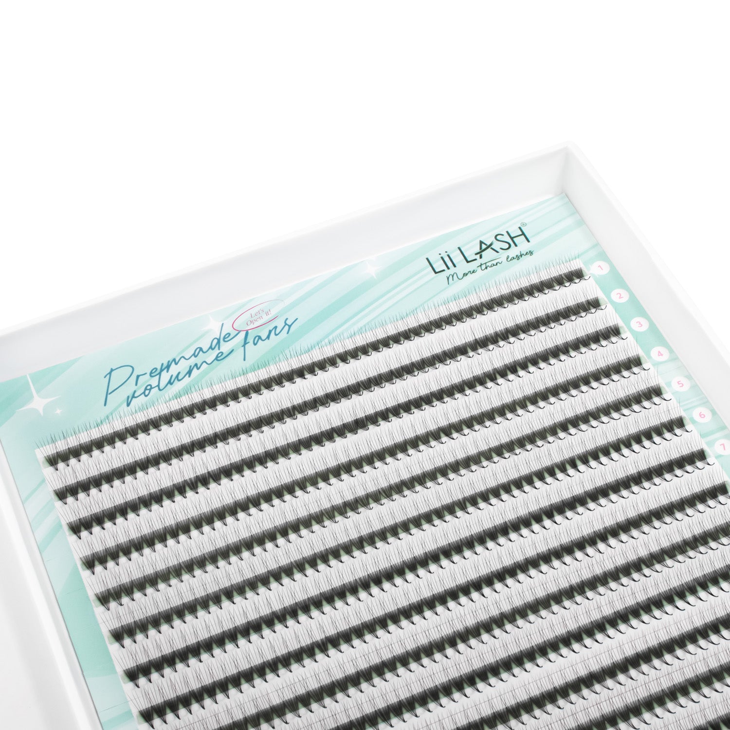 Premium narrow premade fan - 6D